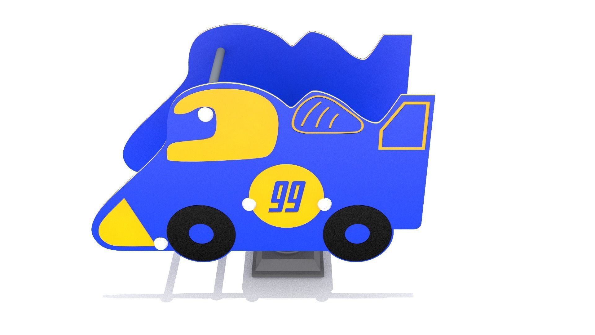 Playground - Car Rider 3D model | CGTrader