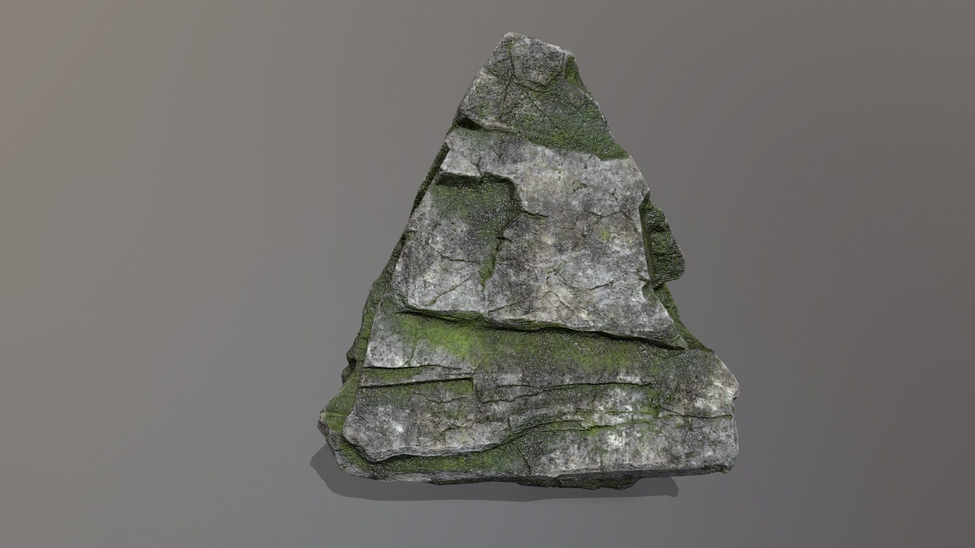 Rock Set Low-poly 3D model_14