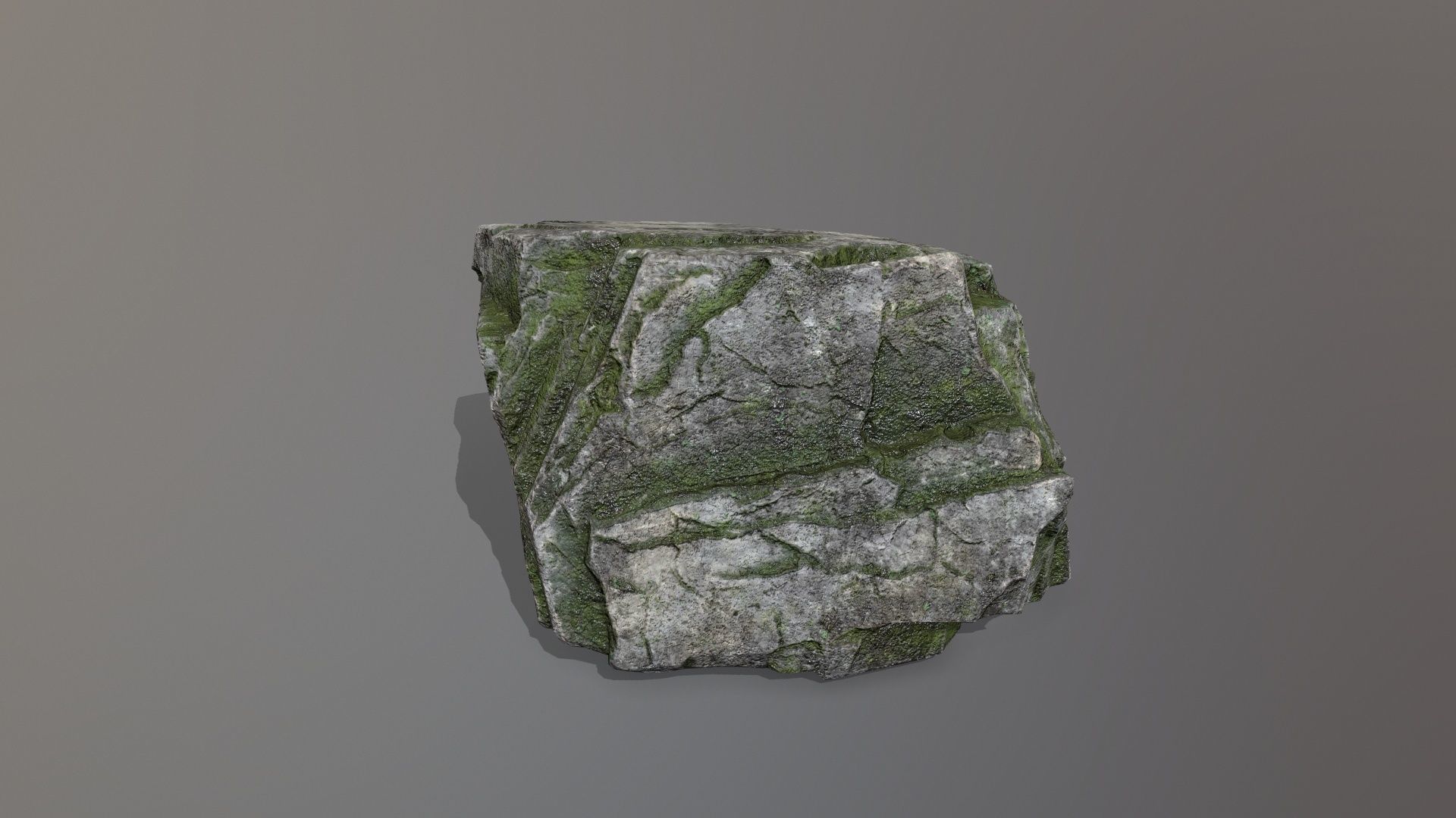 Rock Set Low-poly 3D model_23
