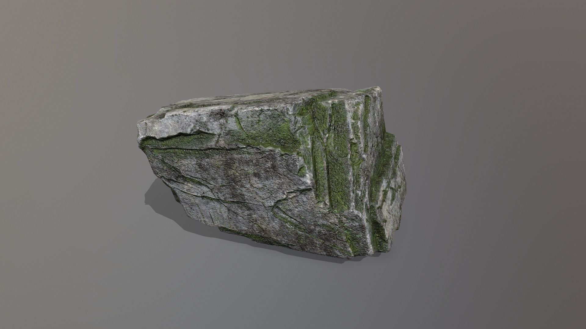 Rock Set Low-poly 3D model_24
