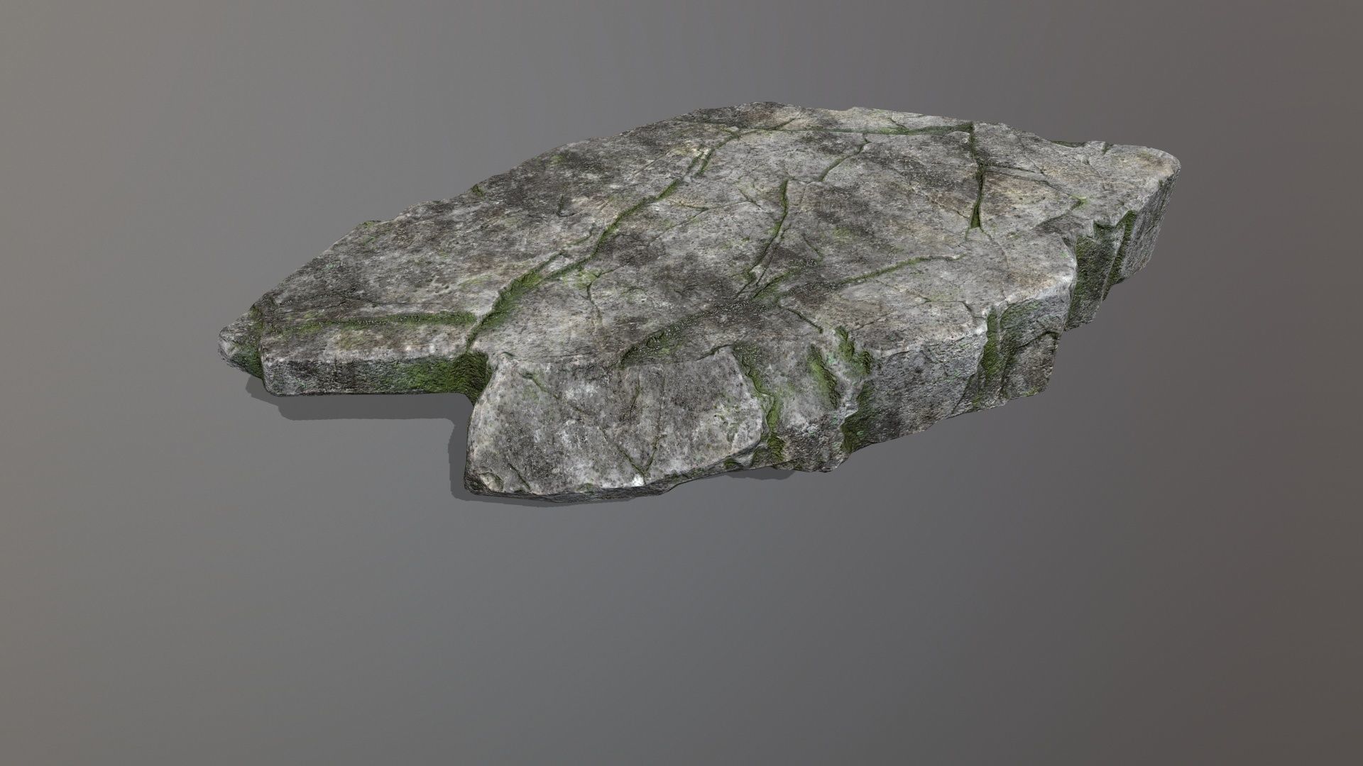 Rock Set Low-poly 3D model_30