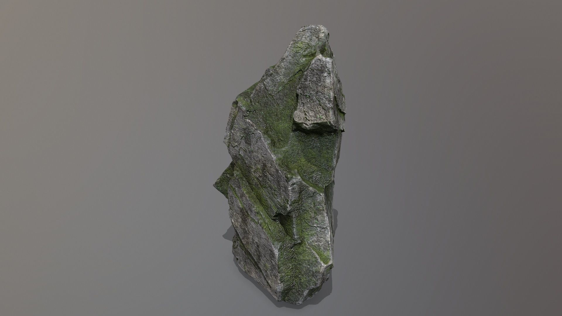 Rock Set Low-poly 3D model_9