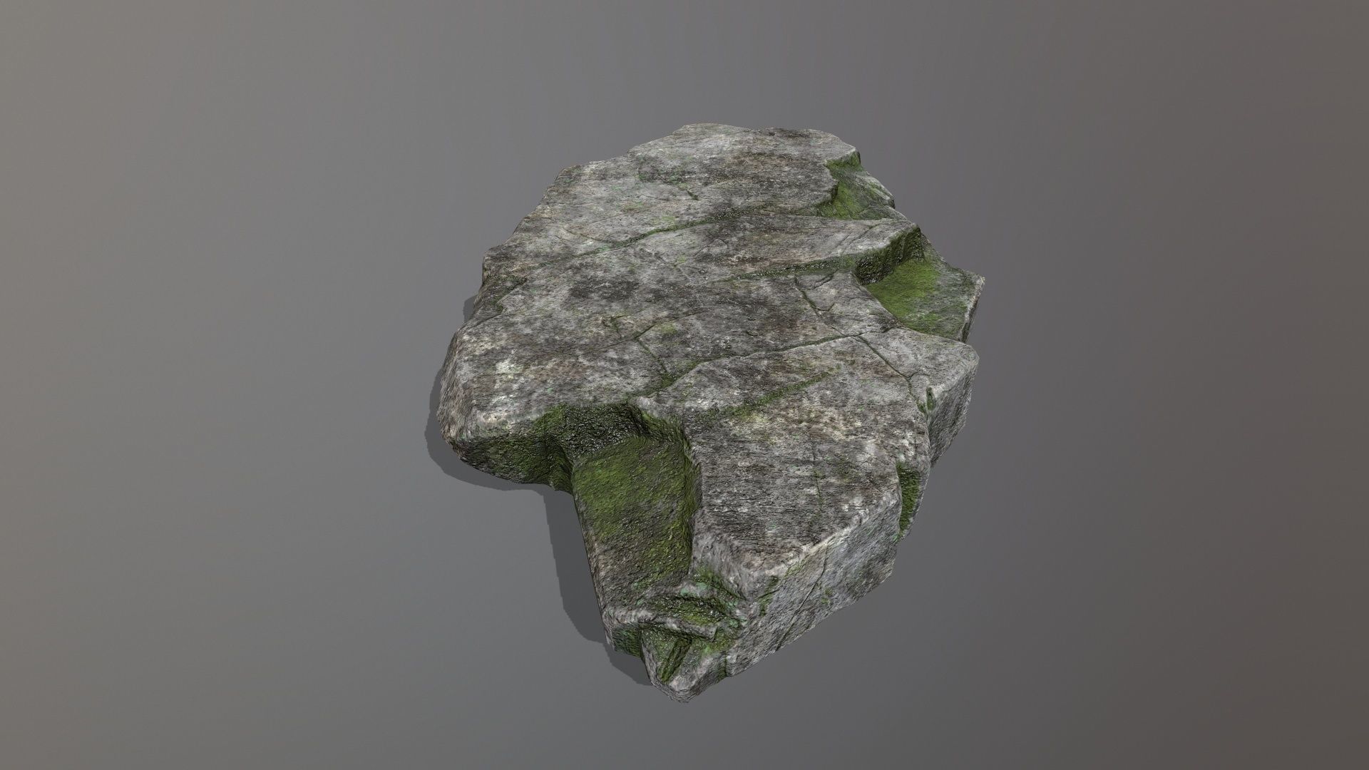 Rock Set Low-poly 3D model_26