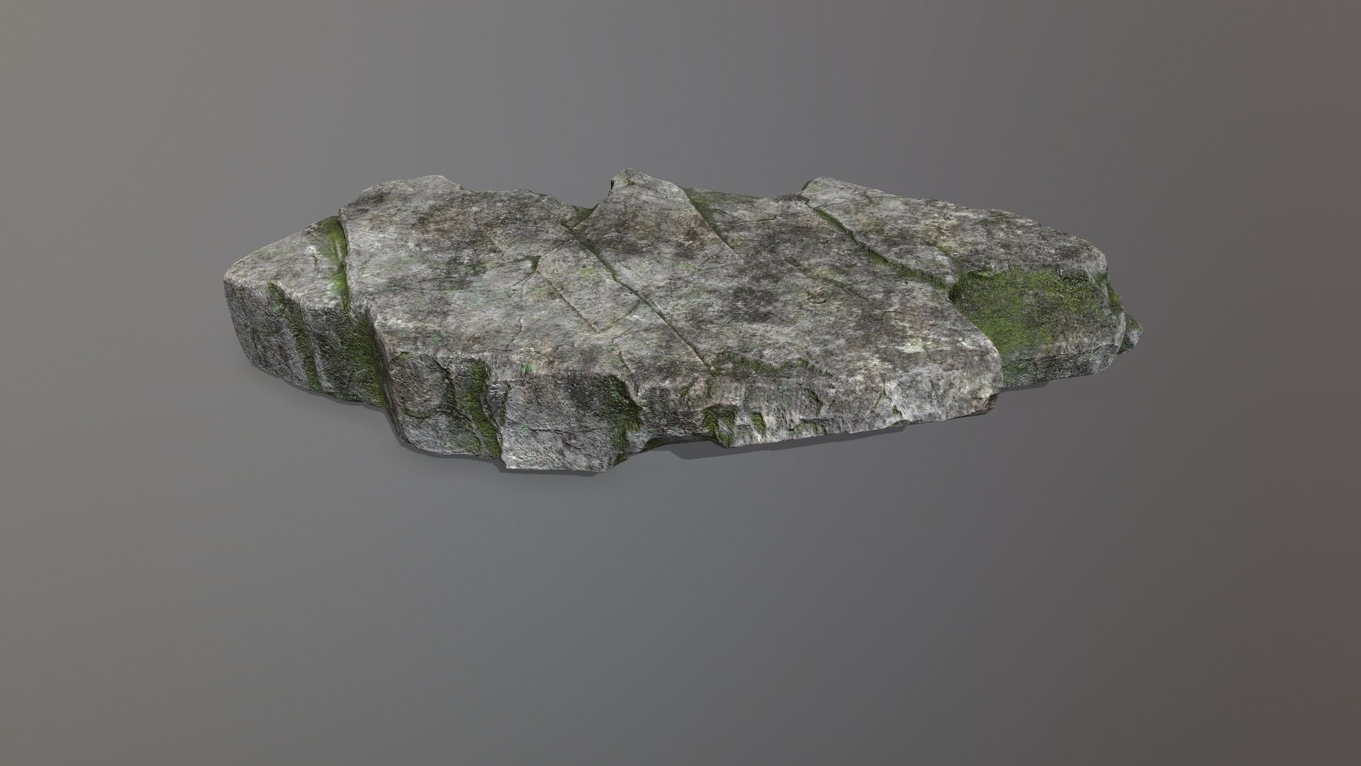 Rock Set Low-poly 3D model_28