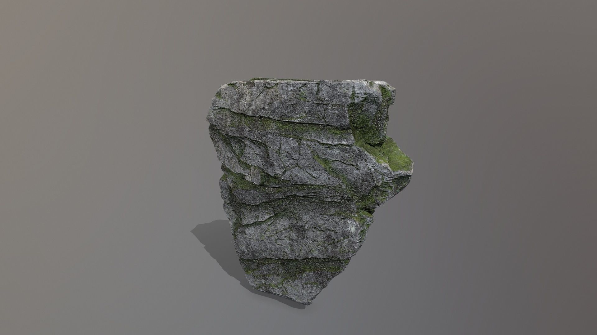 Rock Set Low-poly 3D model_13