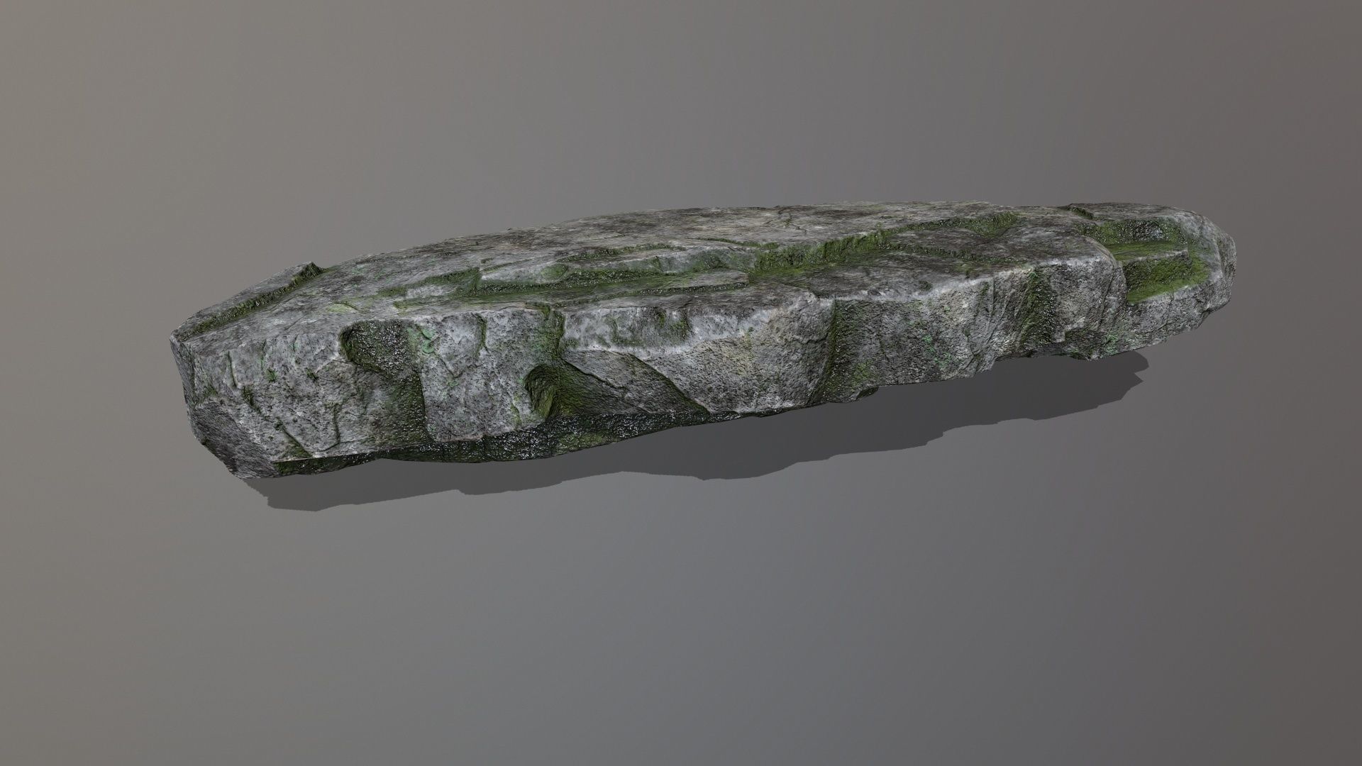 Rock Set Low-poly 3D model_19