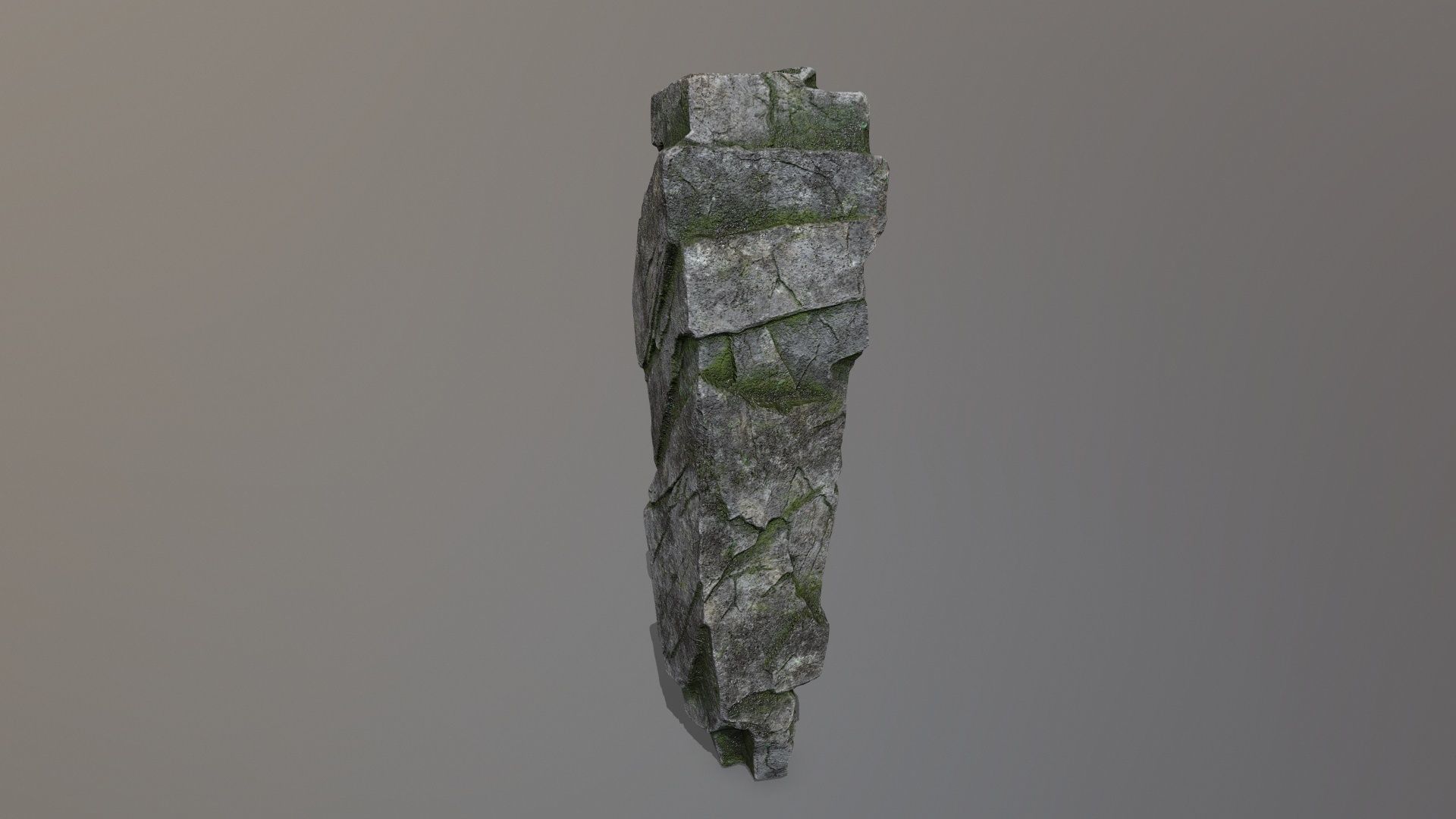 Rock Set Low-poly 3D model_23
