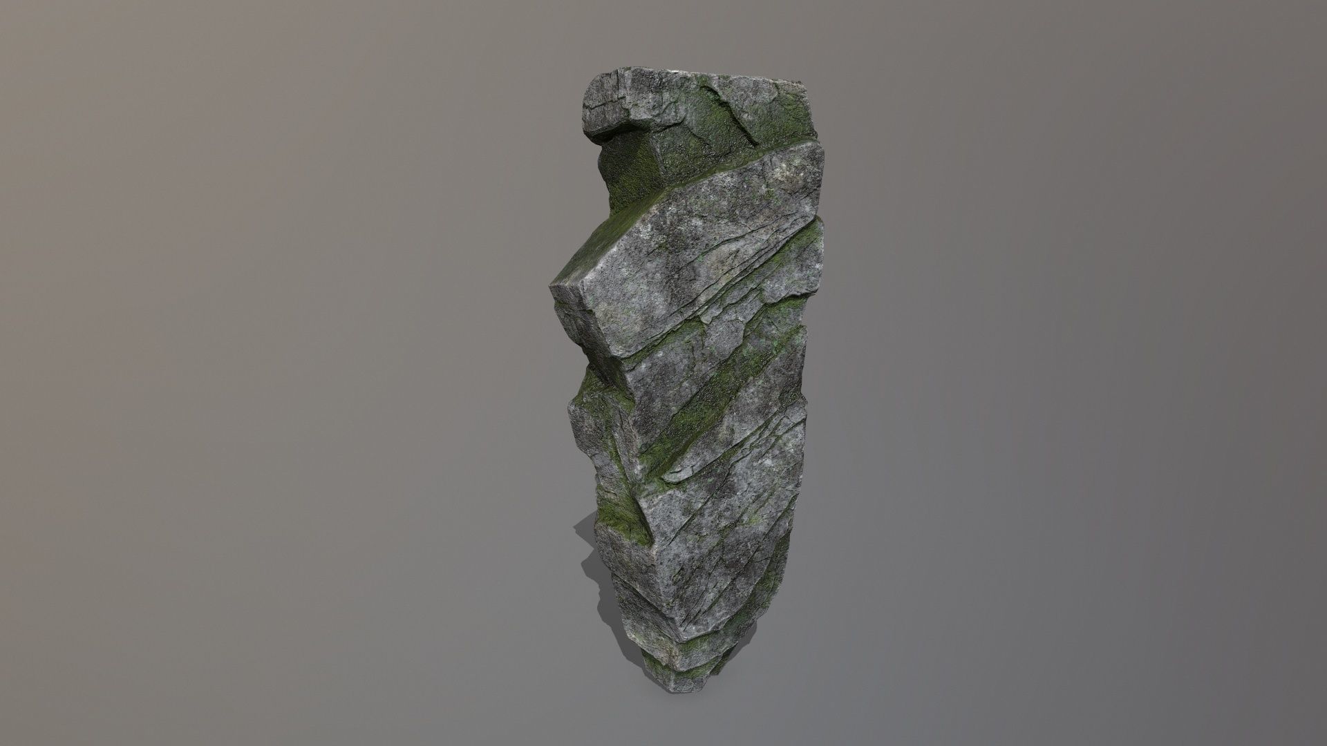 Rock Set Low-poly 3D model_24