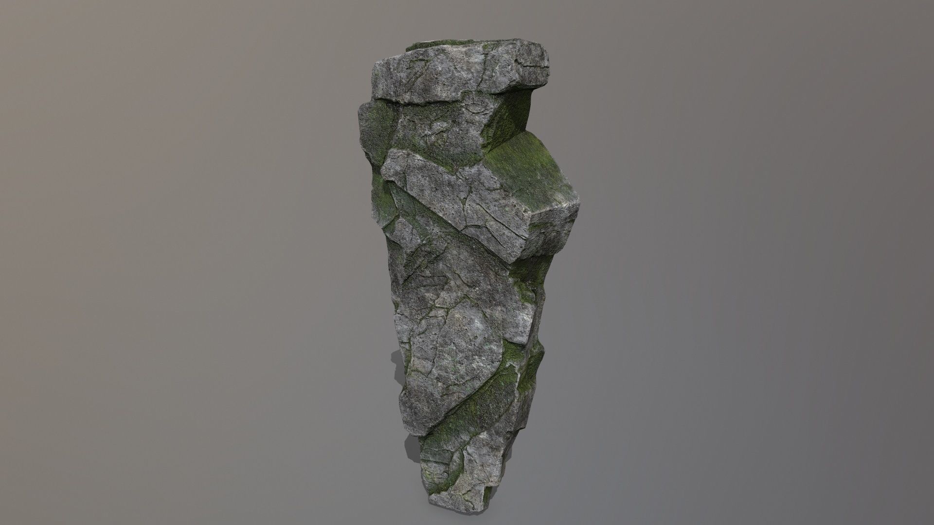 Rock Set Low-poly 3D model_20