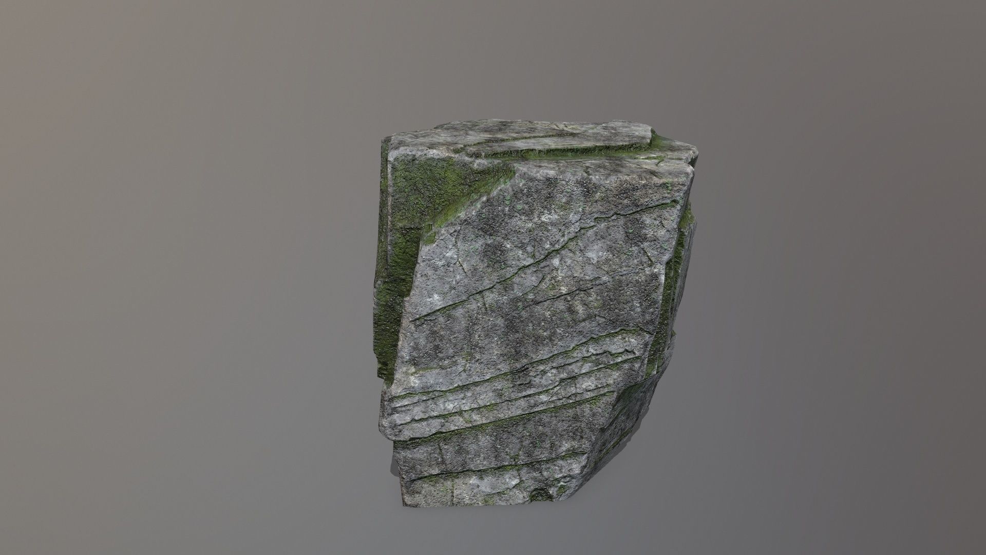 Rock Set Low-poly 3D model_14