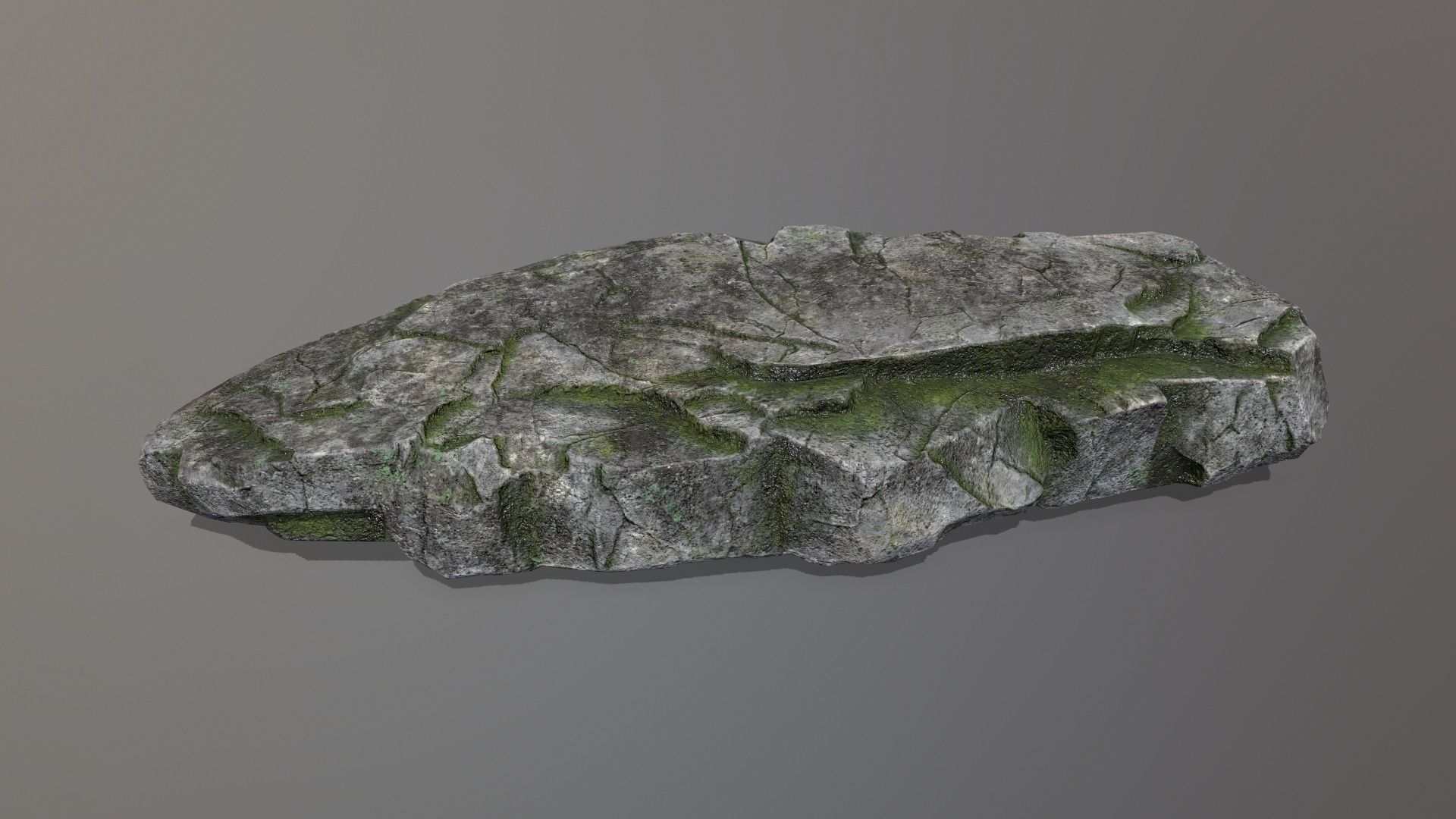 Rock Set Low-poly 3D model_16
