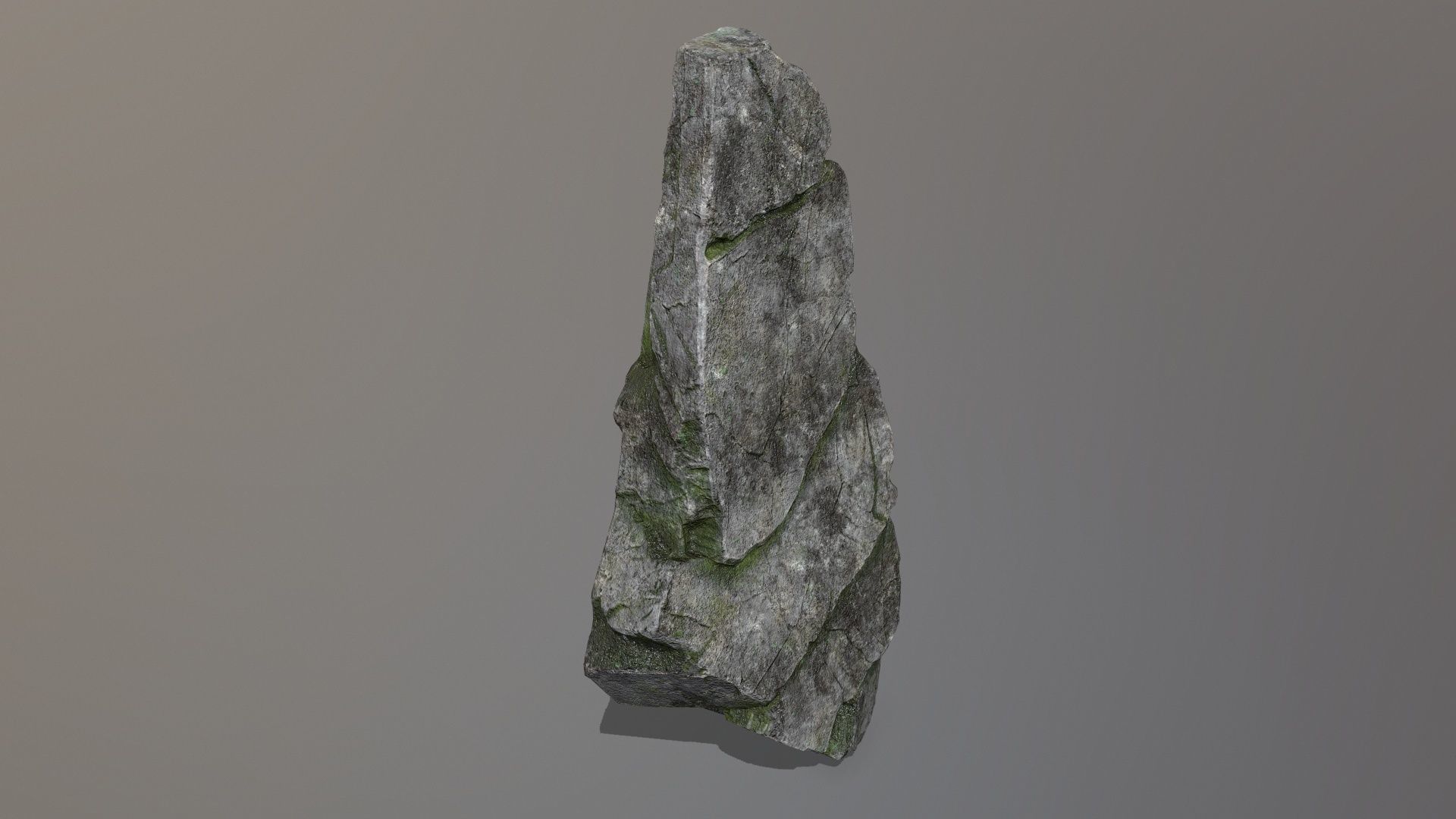 Rock Set Low-poly 3D model_28