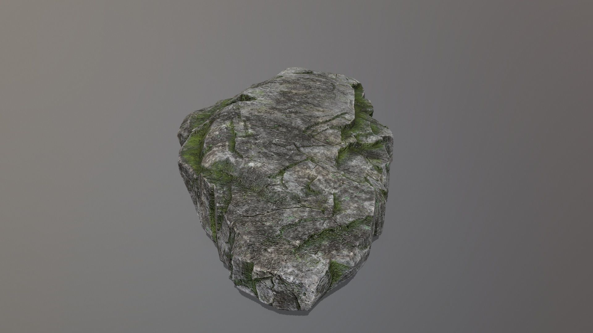 Rock Set Low-poly 3D model_15