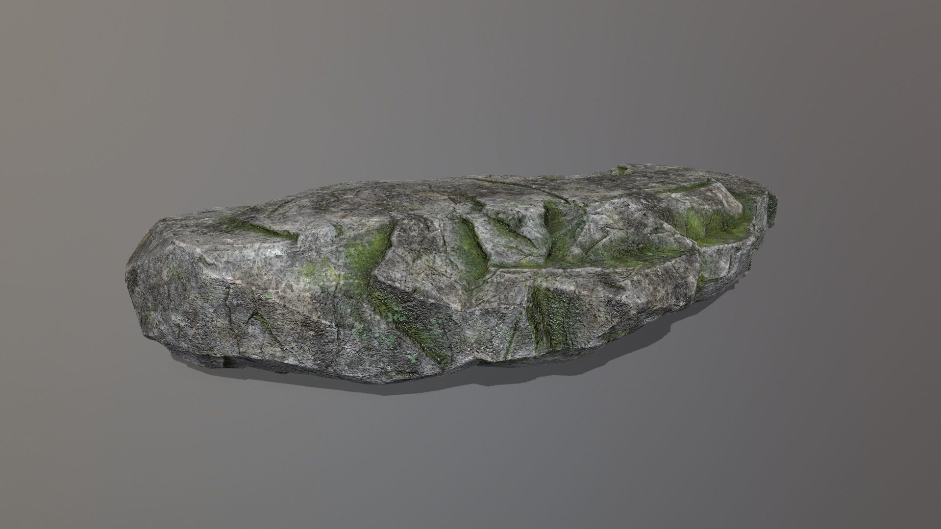 Rock Set Low-poly 3D model_17