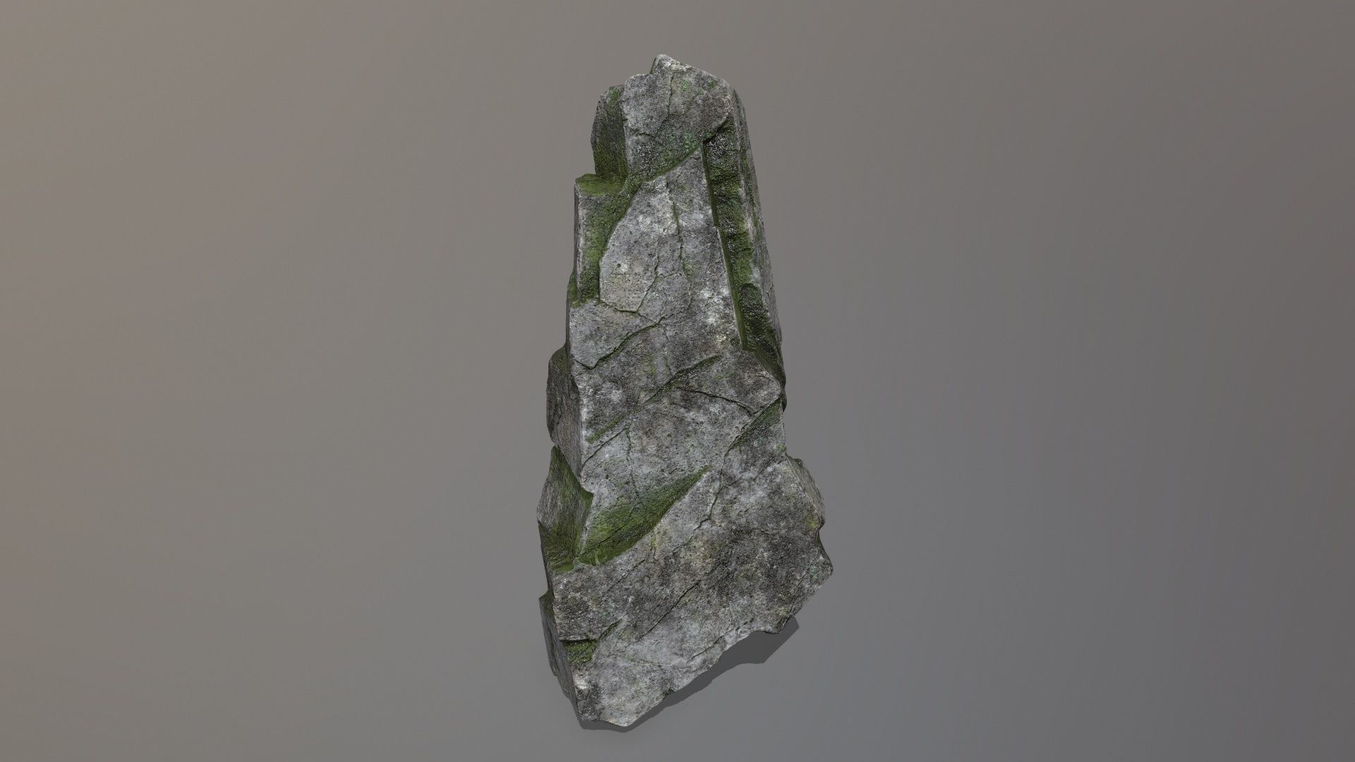 Rock Set Low-poly 3D model_25