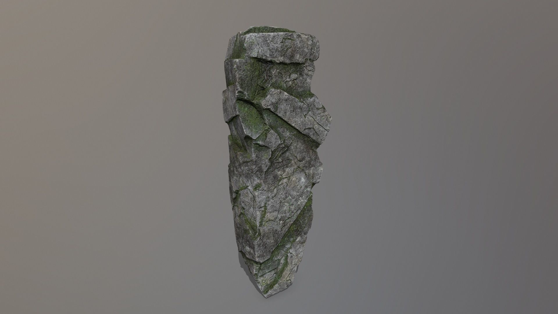 Rock Set Low-poly 3D model_22