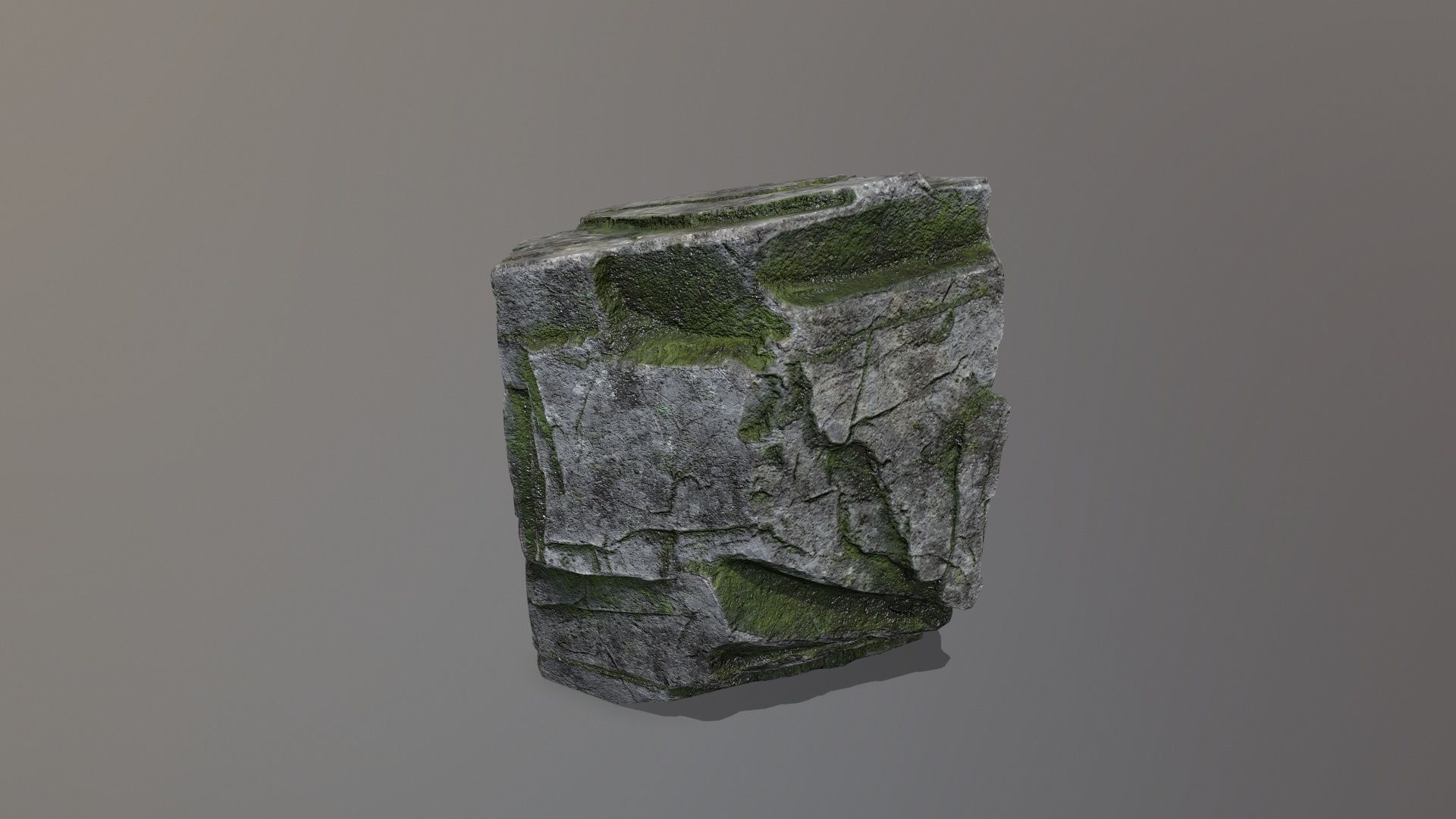 Rock Set Low-poly 3D model_13