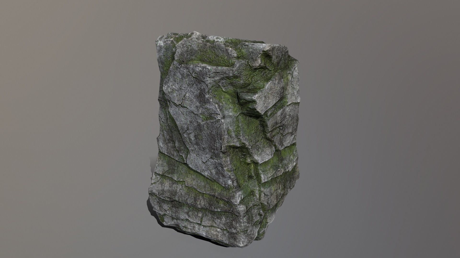 Rock Set Low-poly 3D model_27
