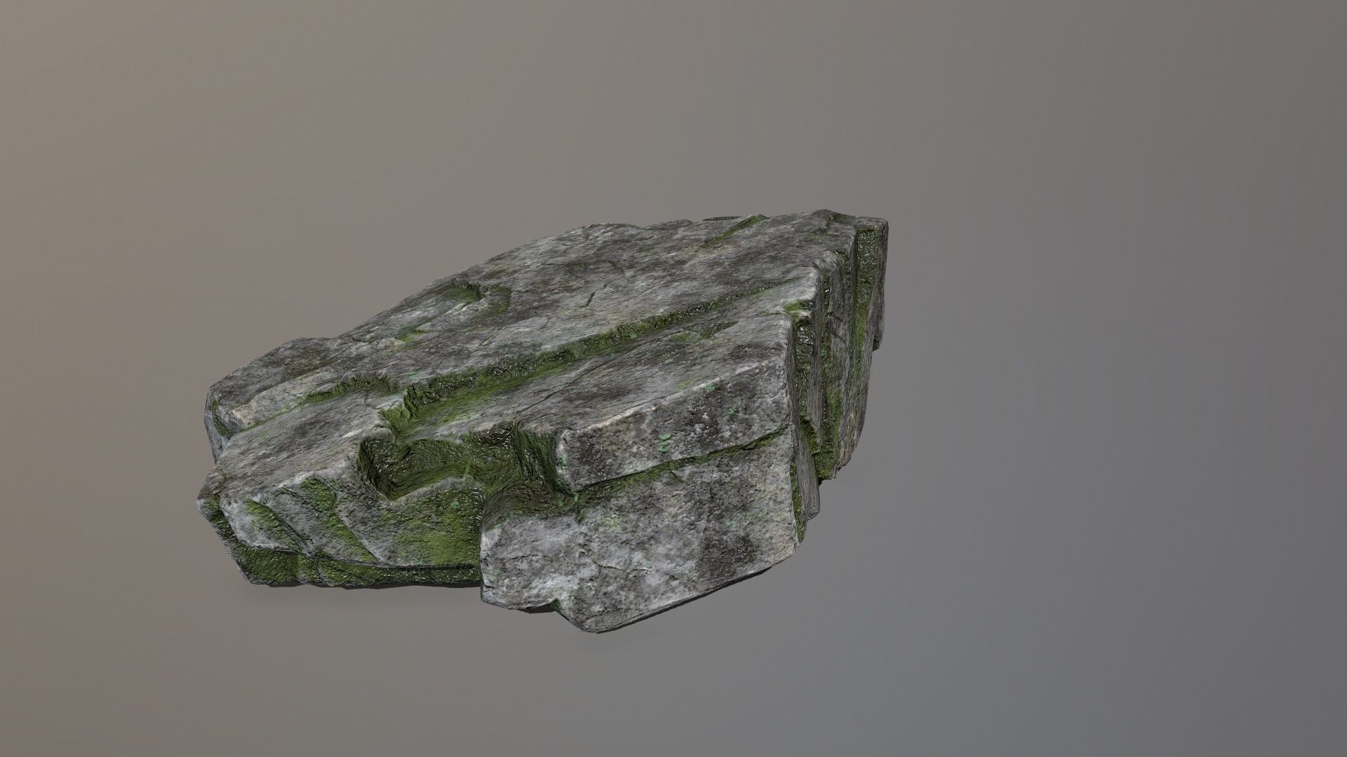 Rock Set Low-poly 3D model_22