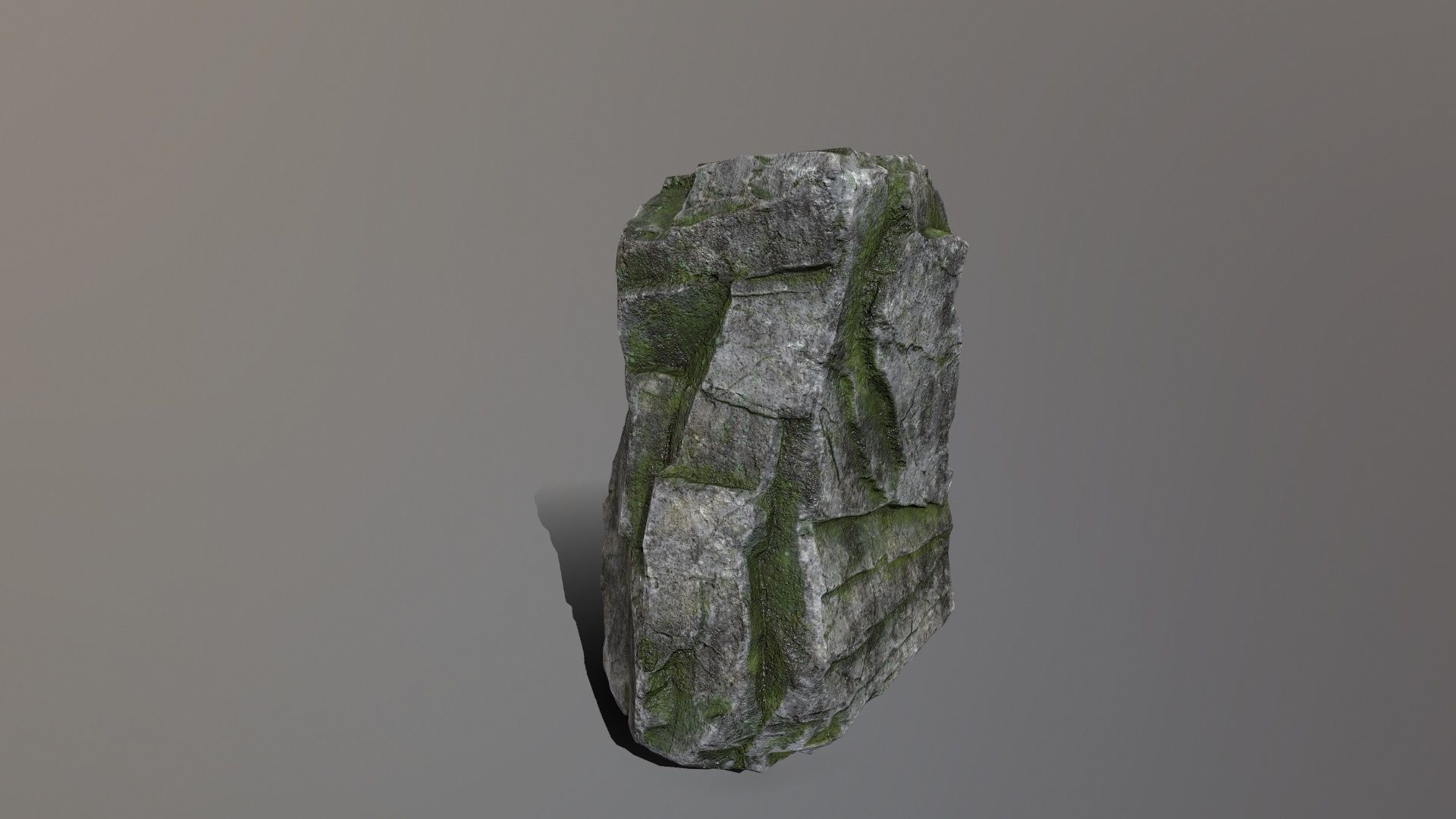 Rock Set Low-poly 3D model_28