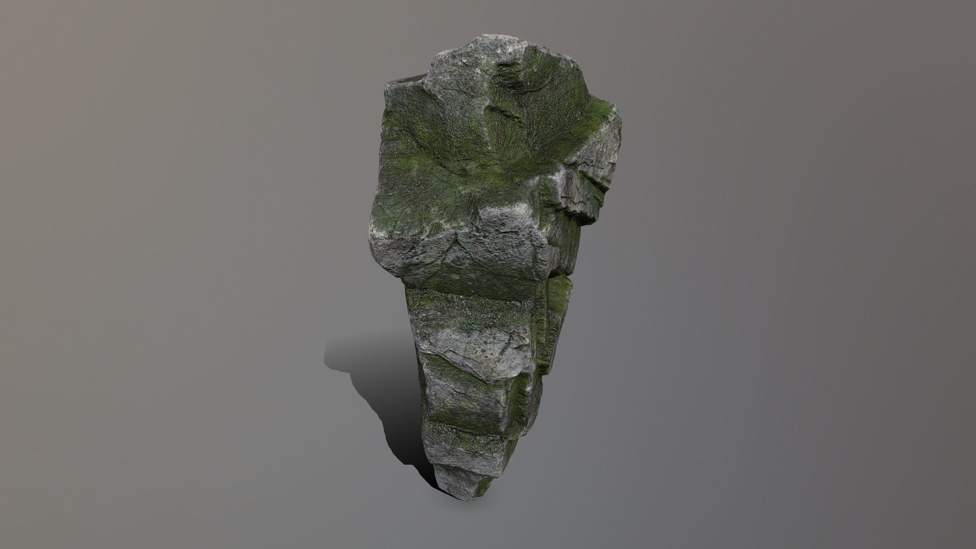 Rock Set Low-poly 3D model_15