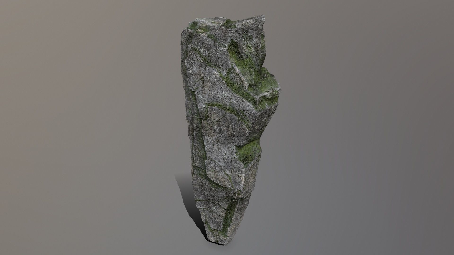 Rock Set Low-poly 3D model_35
