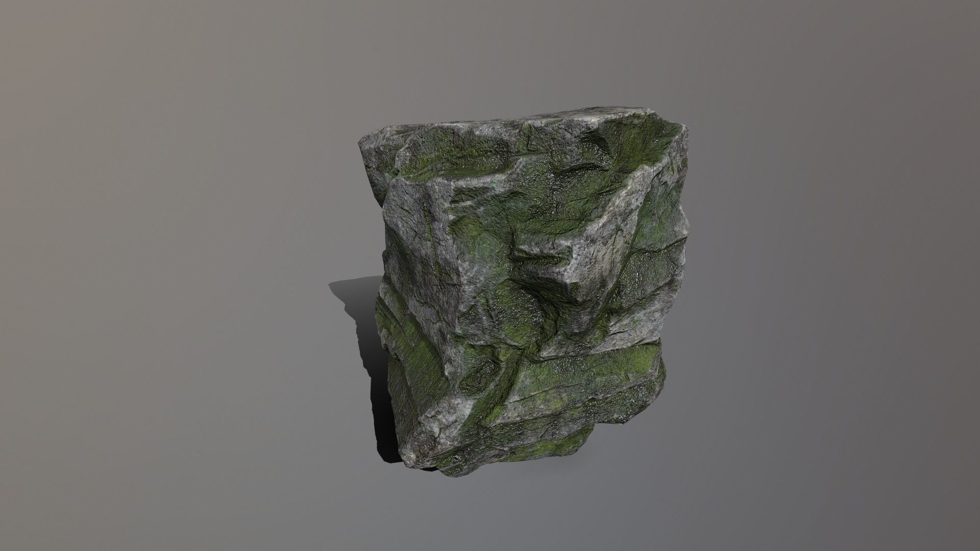 Rock Set Low-poly 3D model_30