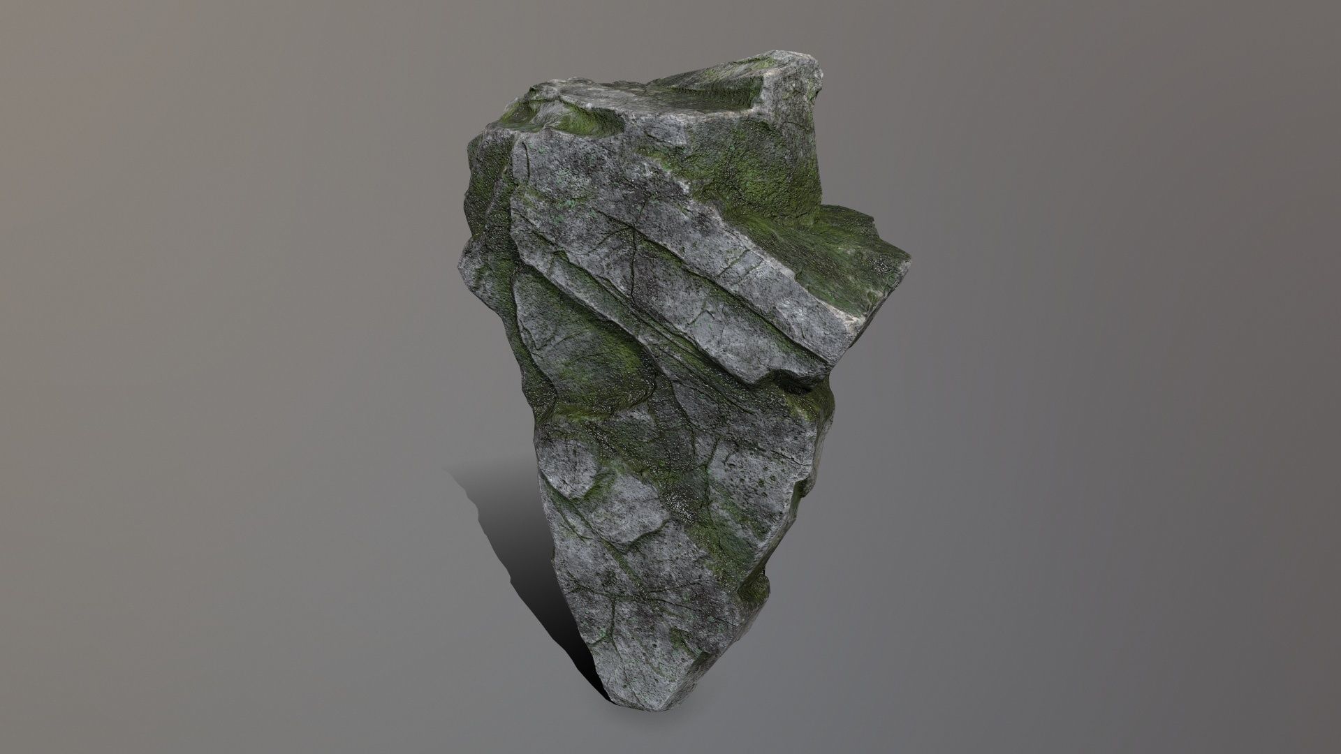 Rock Set Low-poly 3D model_14