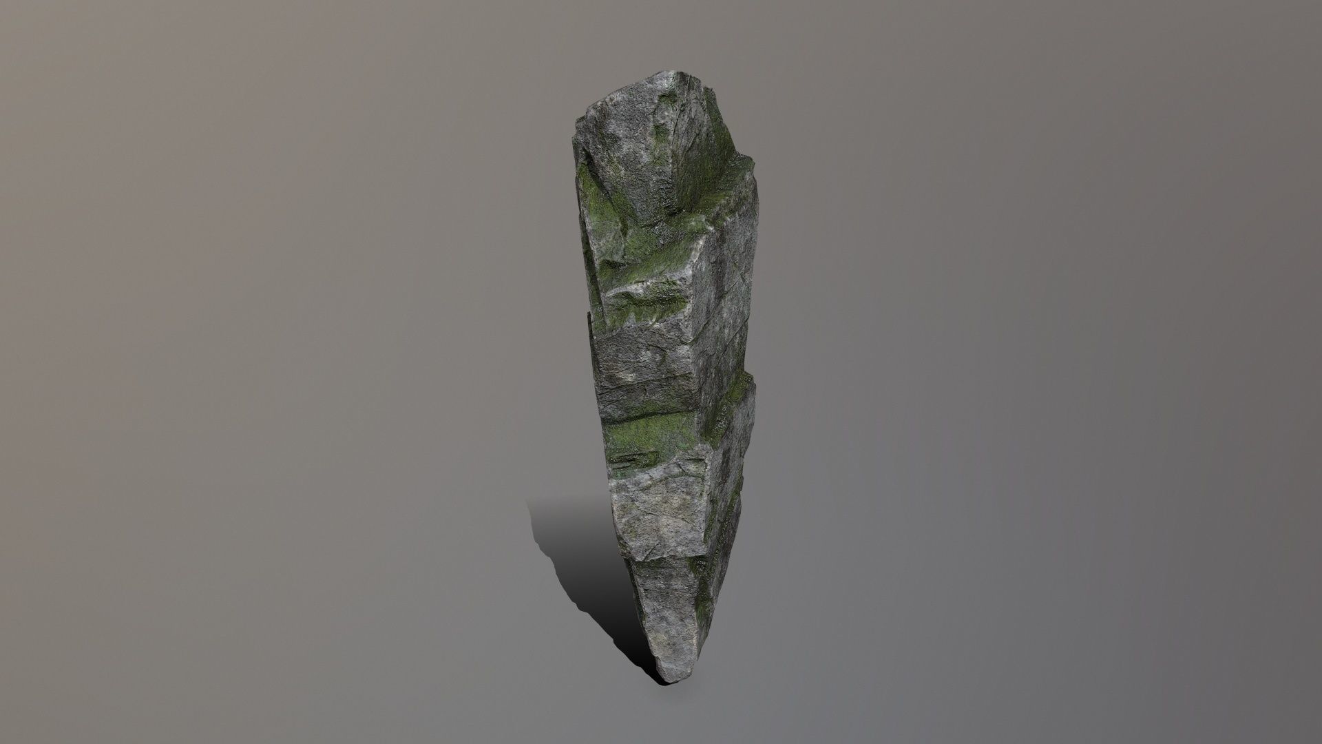 Rock Set Low-poly 3D model_38