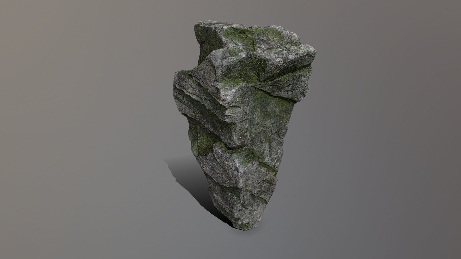 Rock Set Low-poly 3D model_17