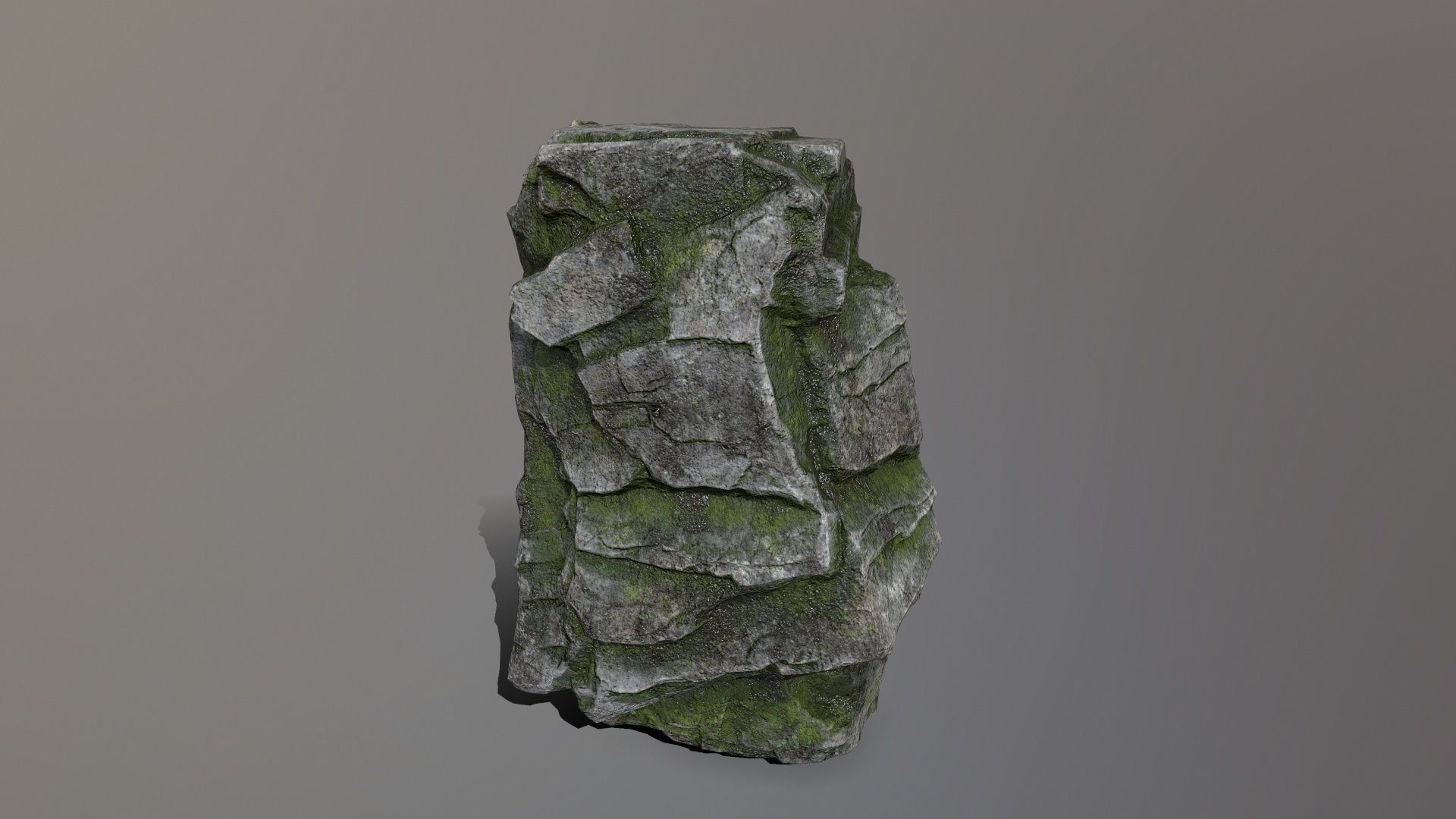 Rock Set Low-poly 3D model_26