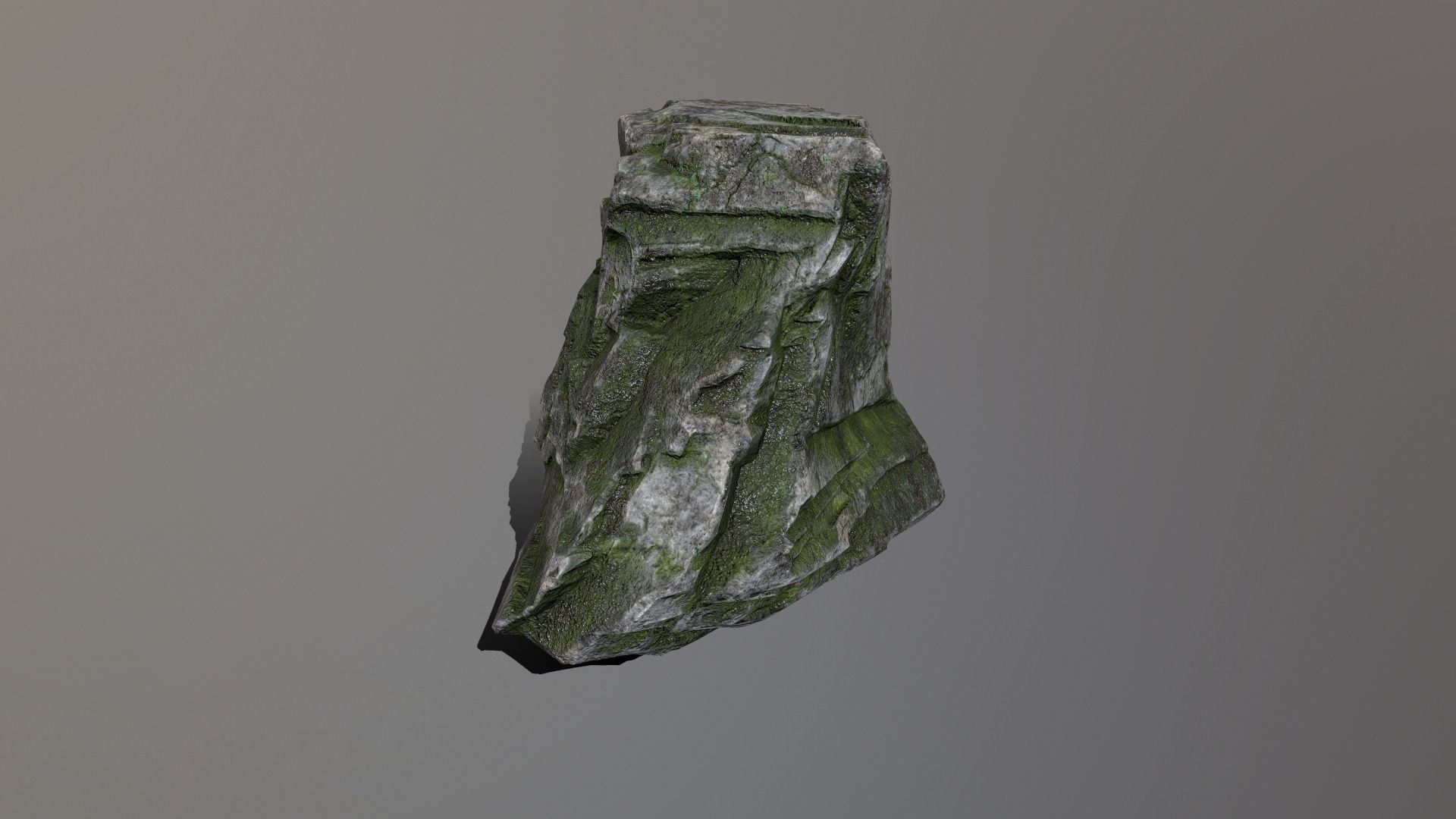 Rock Set Low-poly 3D model_32