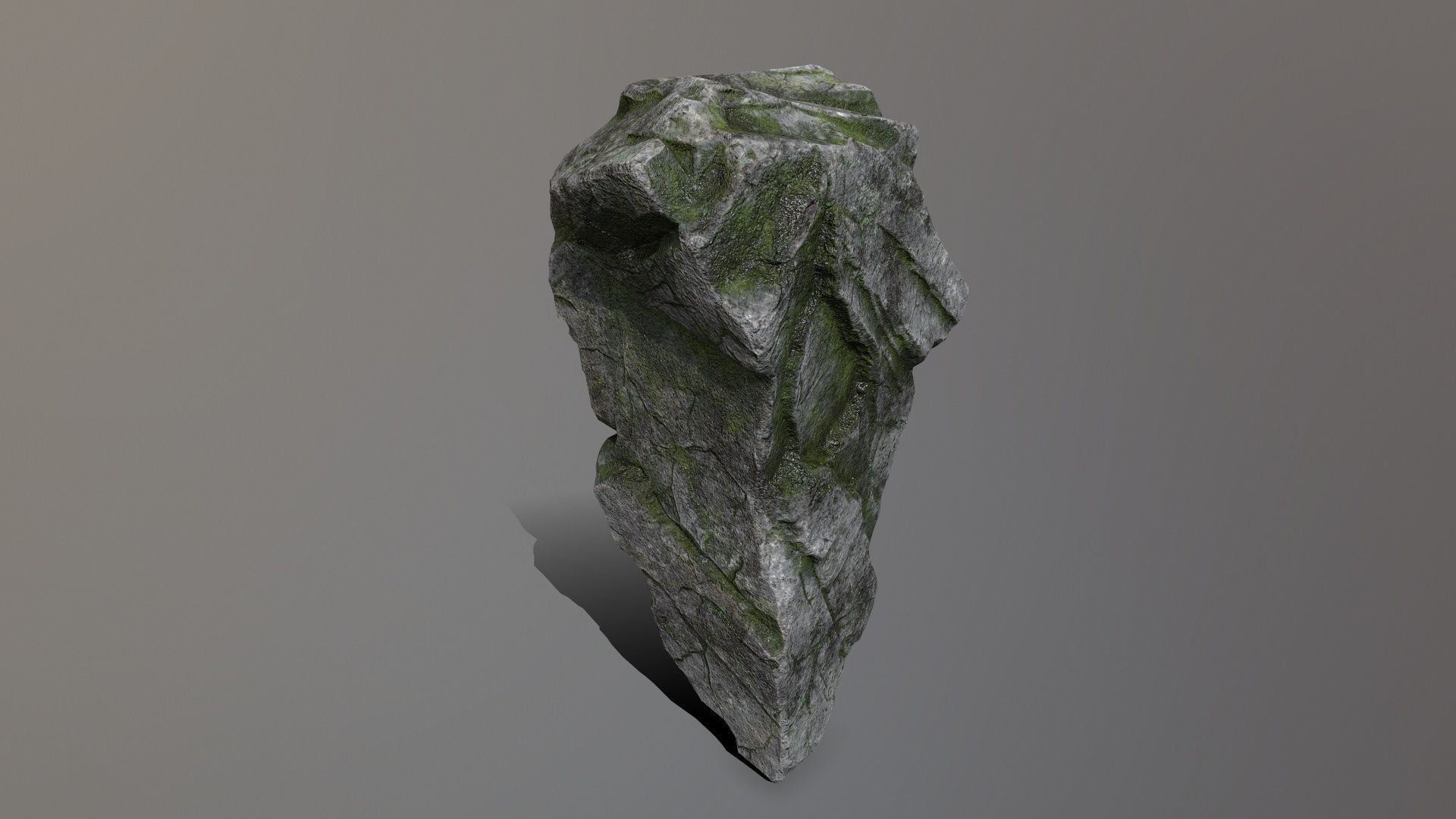 Rock Set Low-poly 3D model_16