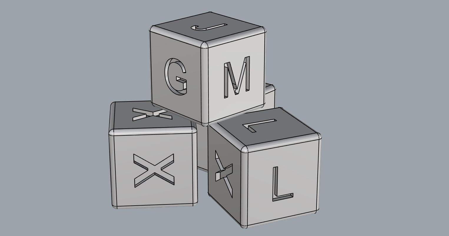 Baby Cubes Free 3D model_5