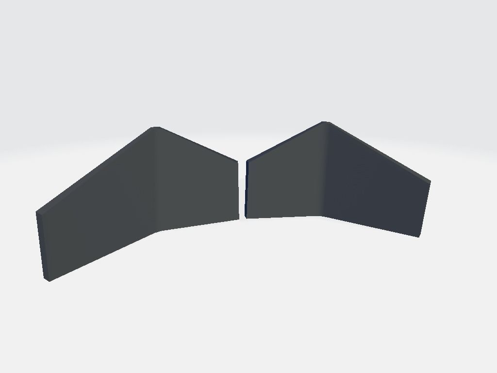 Military Band Rear Layer Low-poly 3D model_7