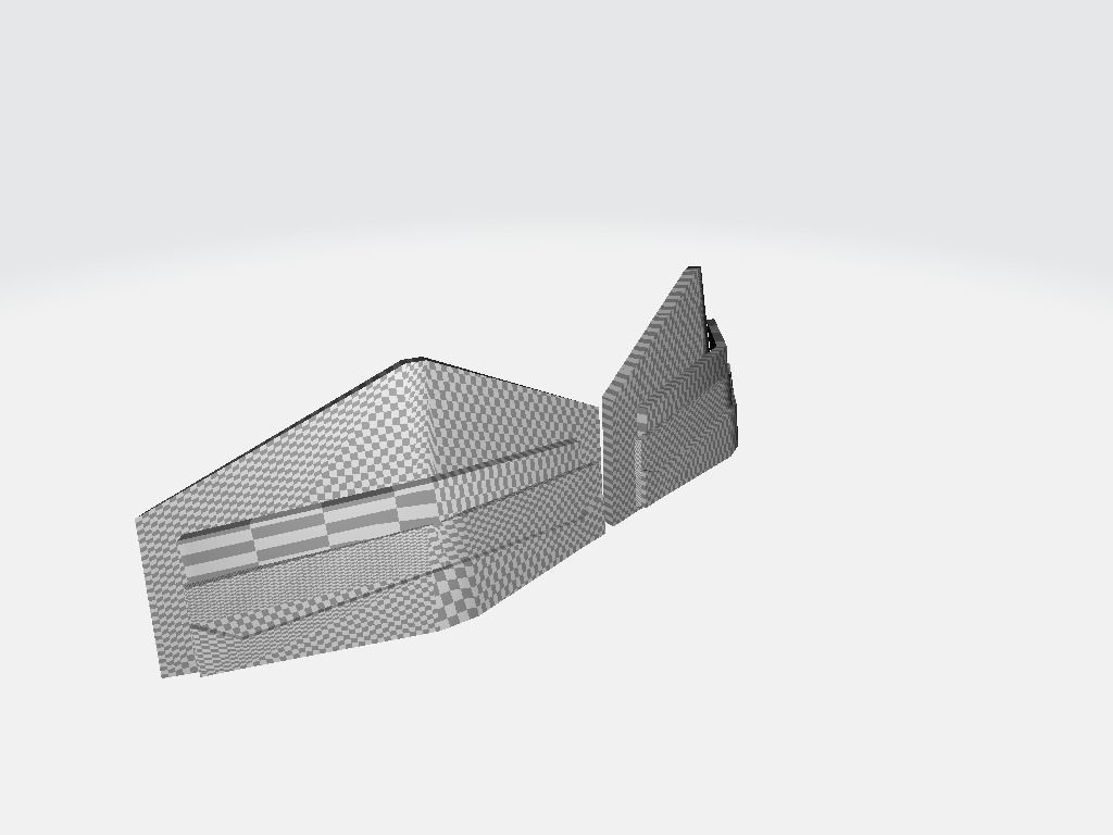 Military Band Rear Layer Low-poly 3D model_18