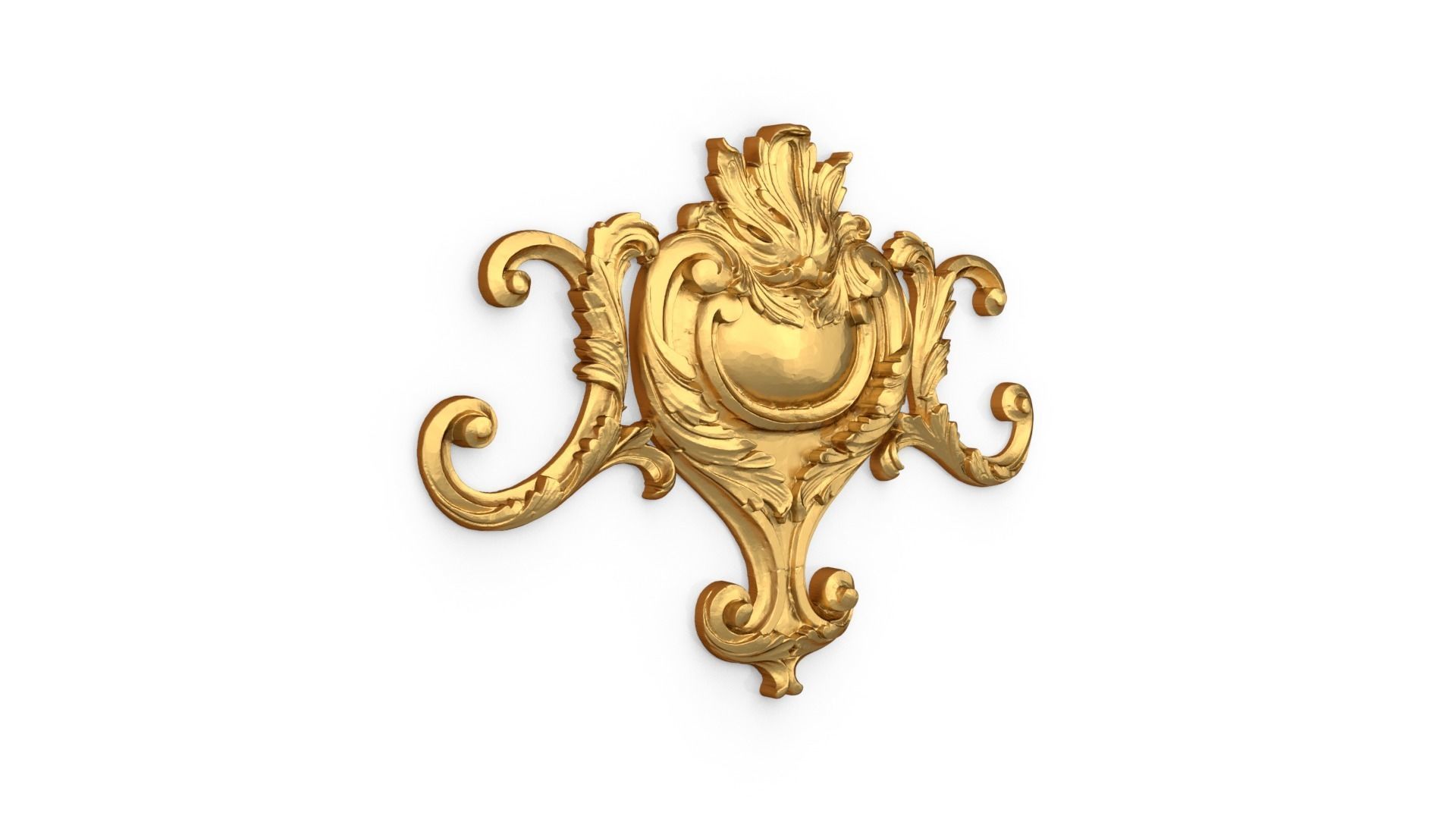 Classic decor ornament 63 3D print model_1