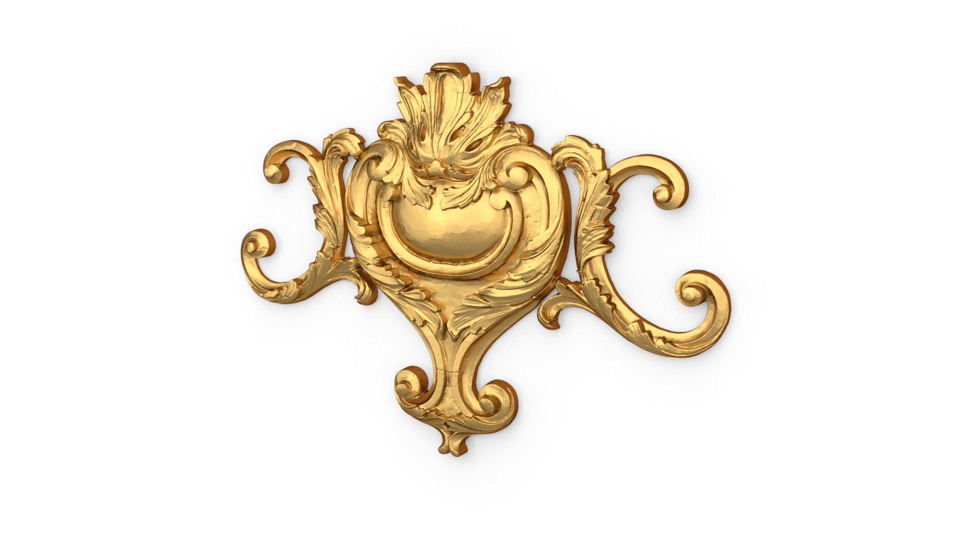 Classic decor ornament 63 3D print model_2