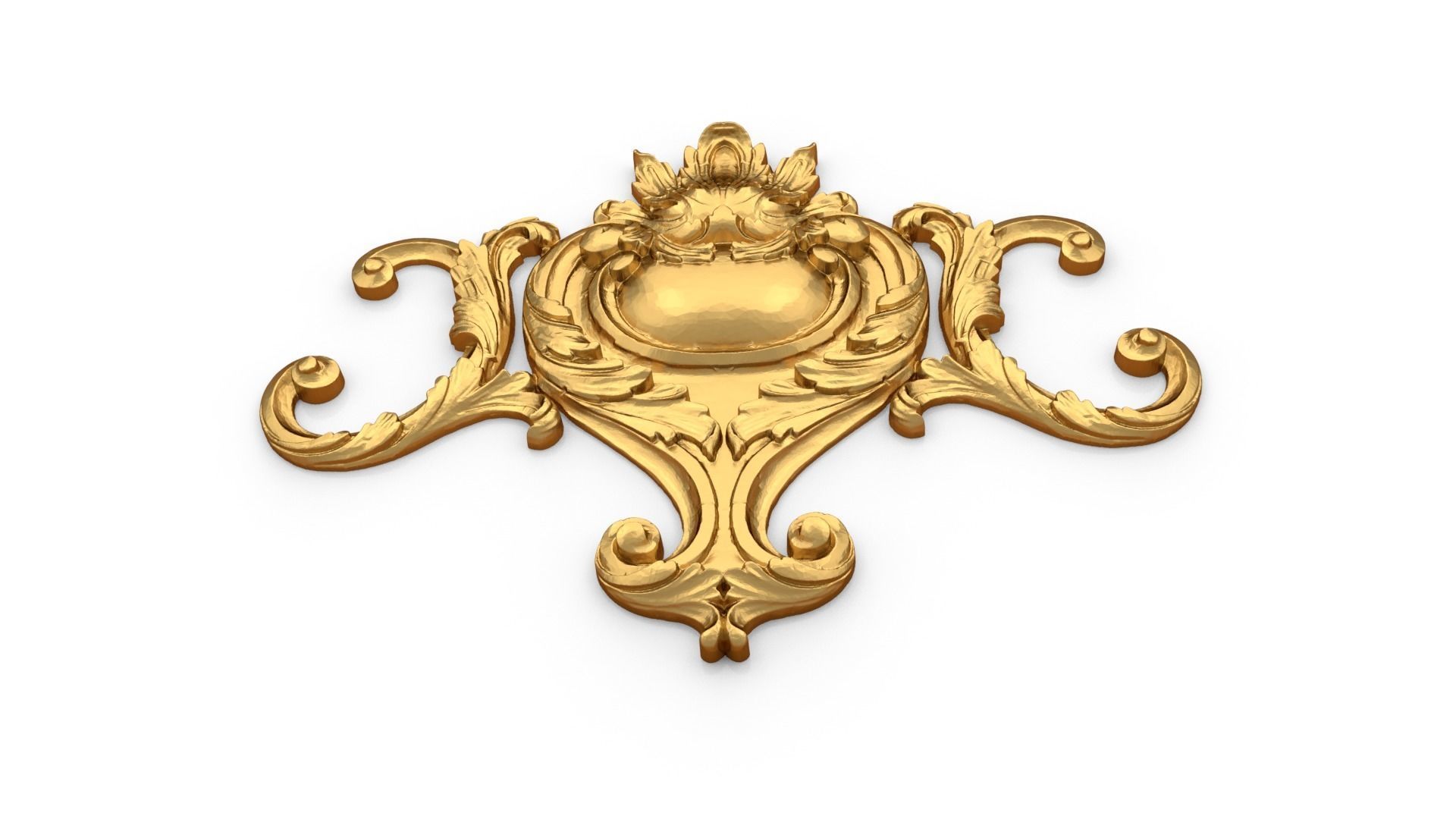 Classic decor ornament 63 3D print model_3