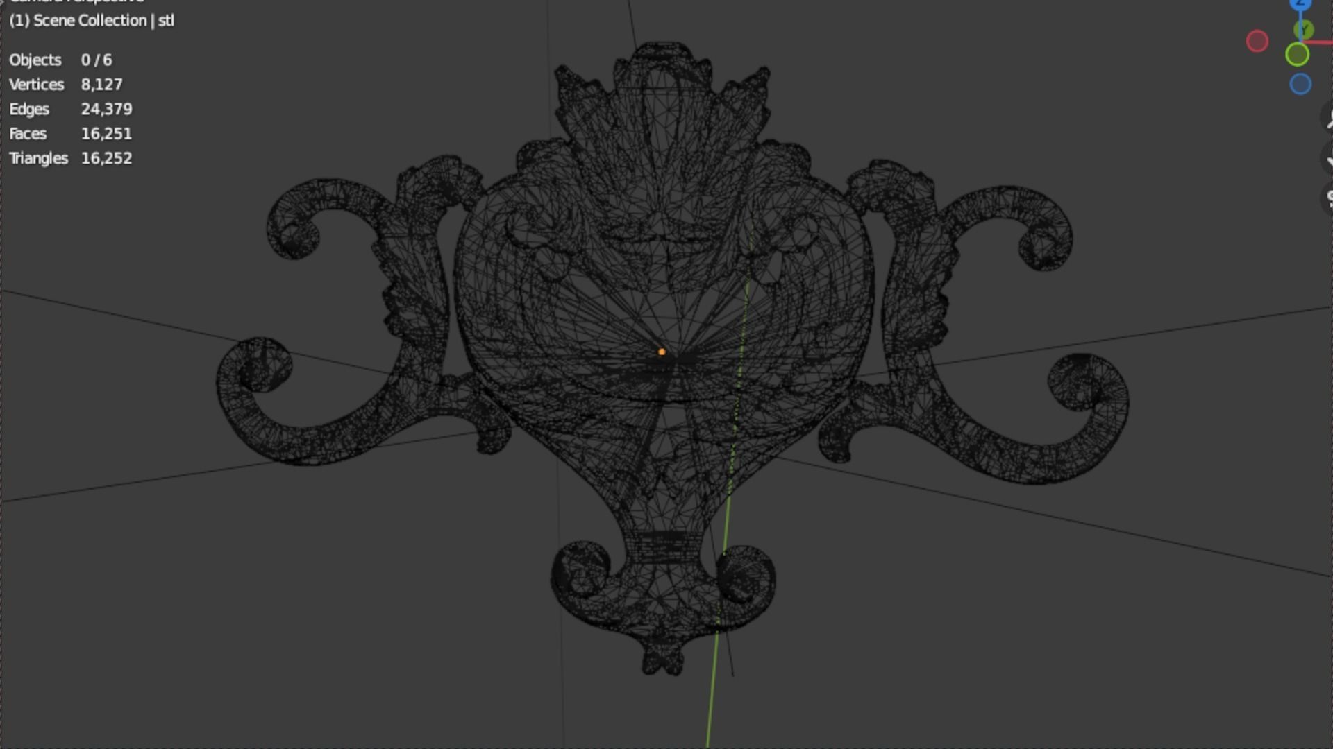 Classic decor ornament 63 3D print model_5