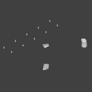 Dimetrodon Loomisi Left Arm STL 3D print model_8