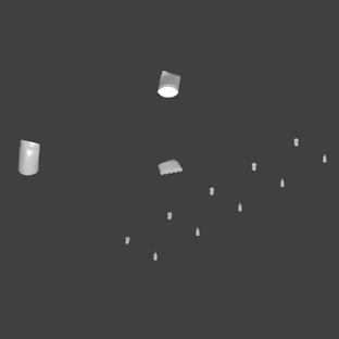 Dimetrodon Loomisi Left Arm STL 3D print model_10