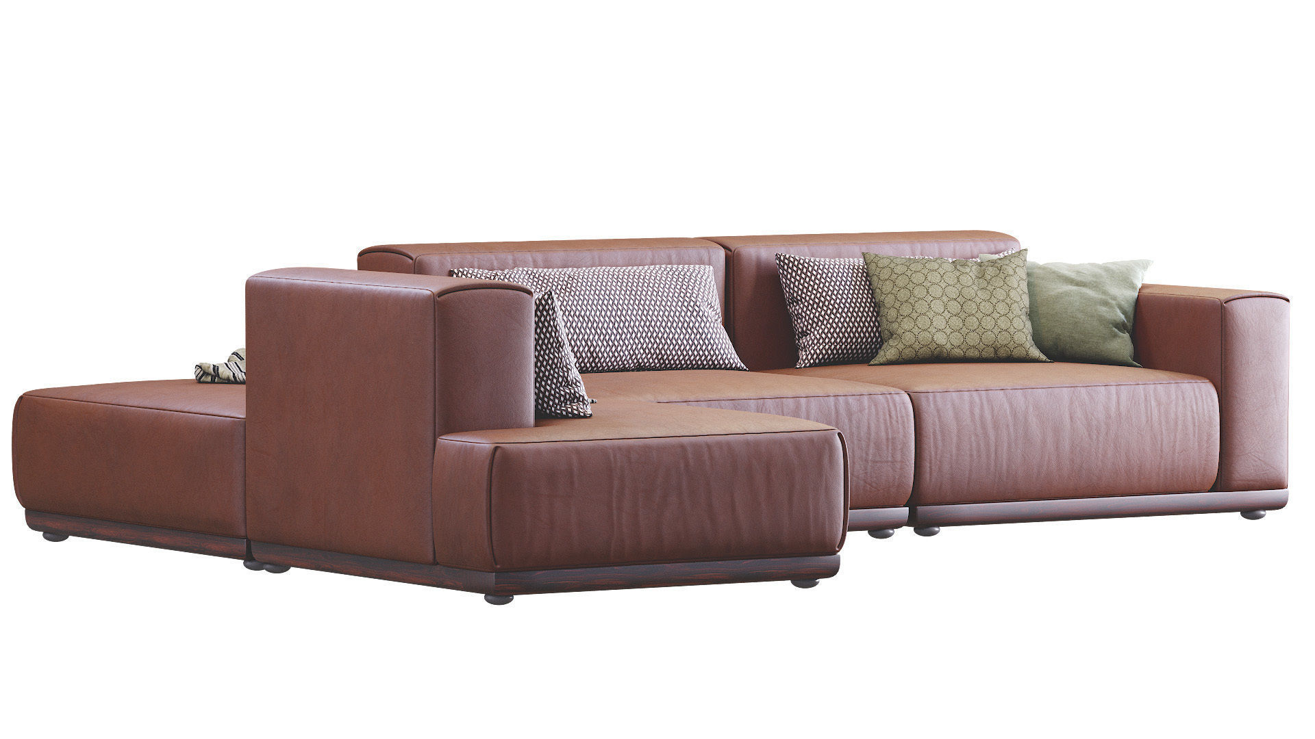 Sofa Xyz Leather 1 3D model_9