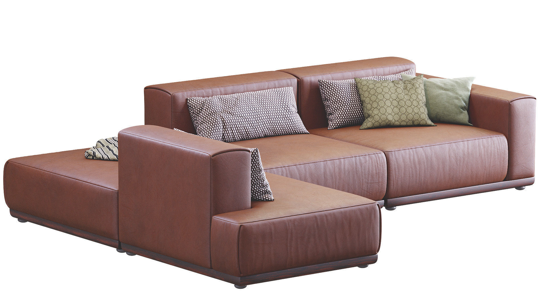 Sofa Xyz Leather 1 3D model_1