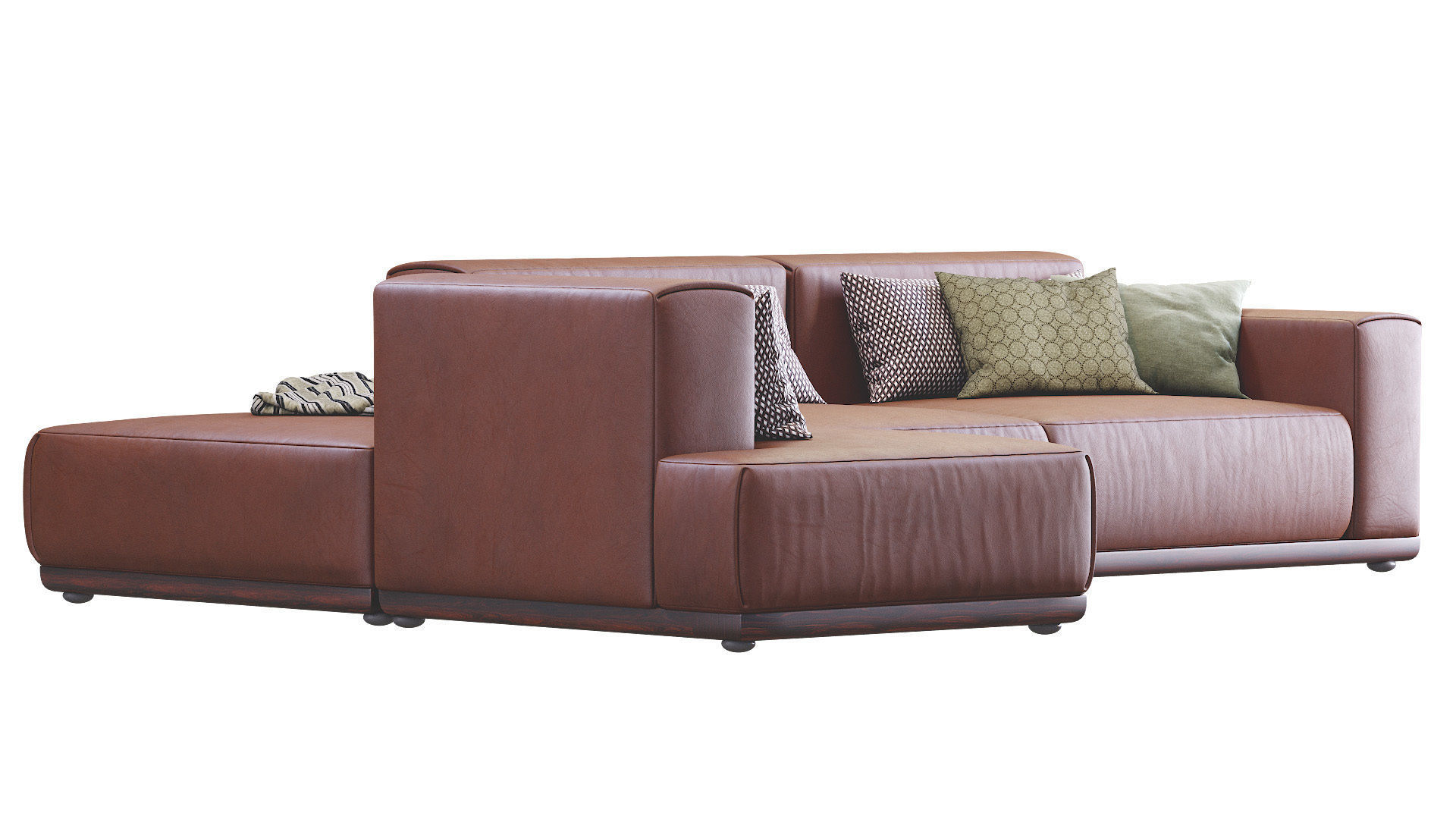 Sofa Xyz Leather 1 3D model_2