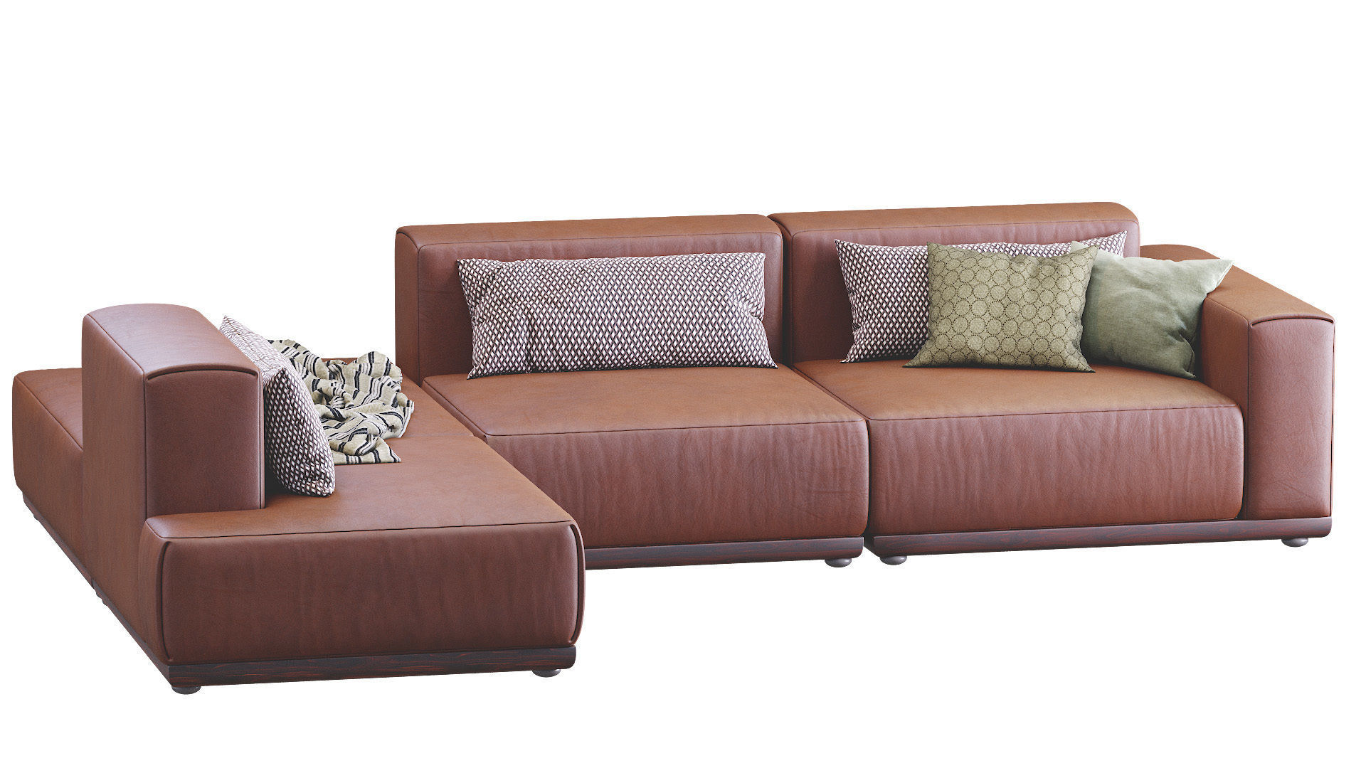 Sofa Xyz Leather 1 3D model_10