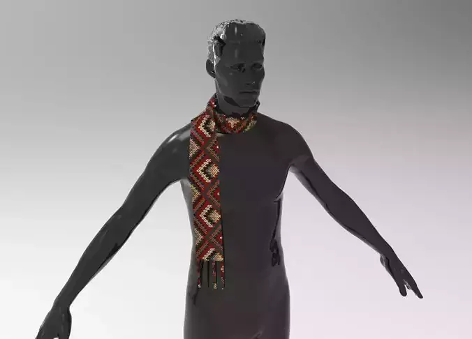 3D scarf - 6 models