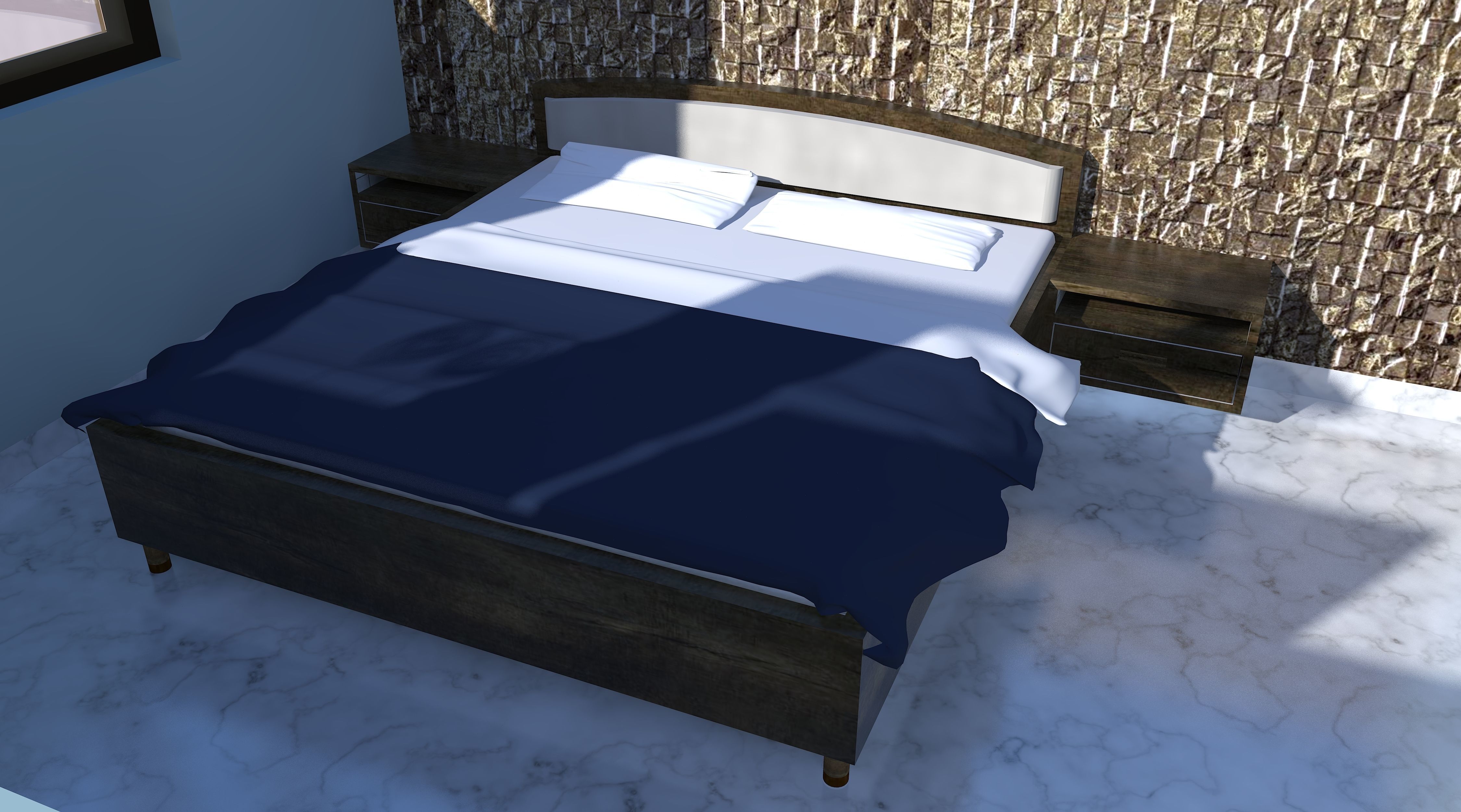 ONE BHK HOUSE PLAN WITH 3D MODEL 3D print model_2