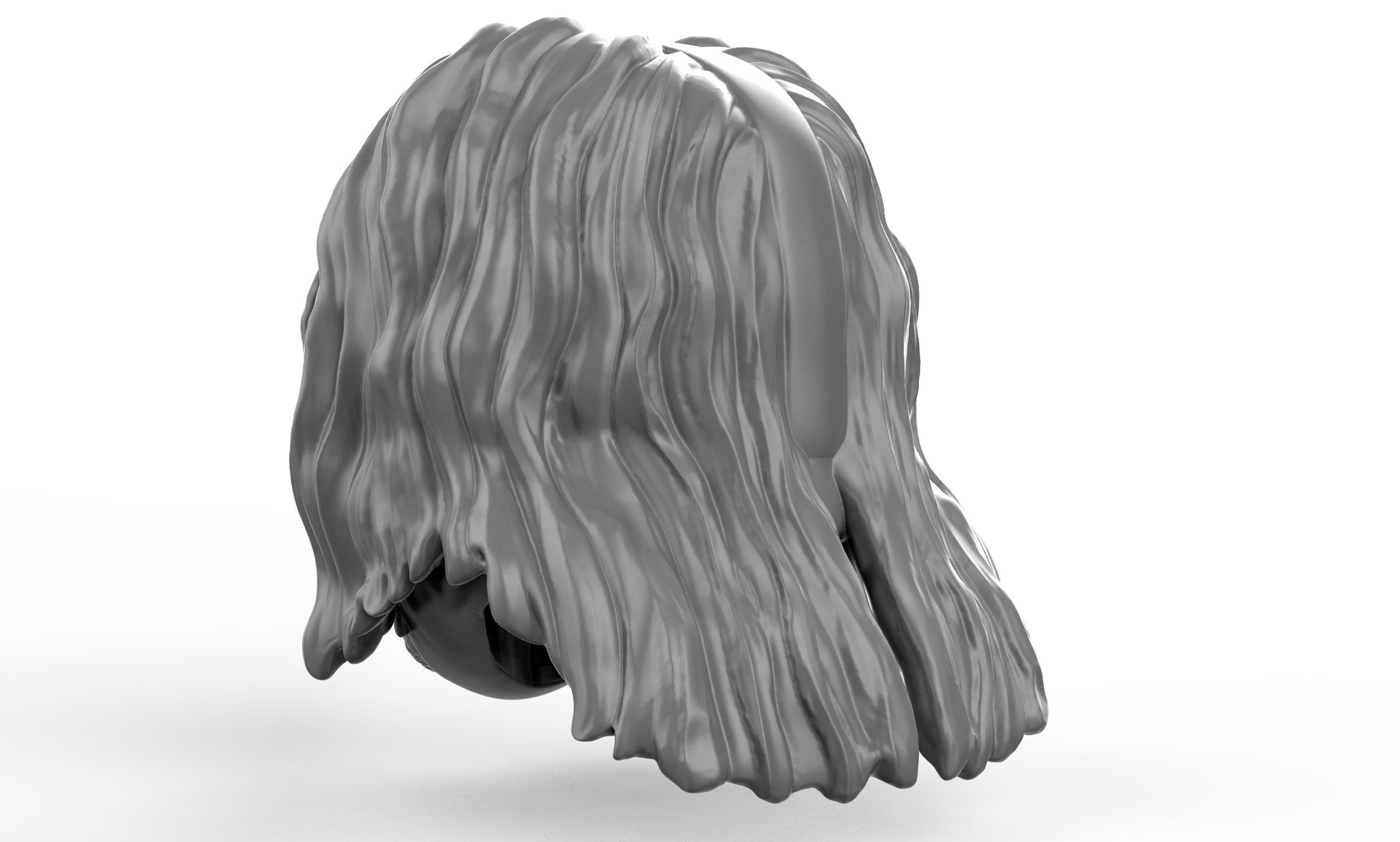 Mortis 2 versions and shoulder pad 3D printable heads 3D print model_8