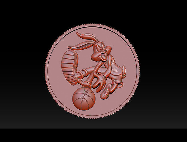 Basketball Bunny  3D print model